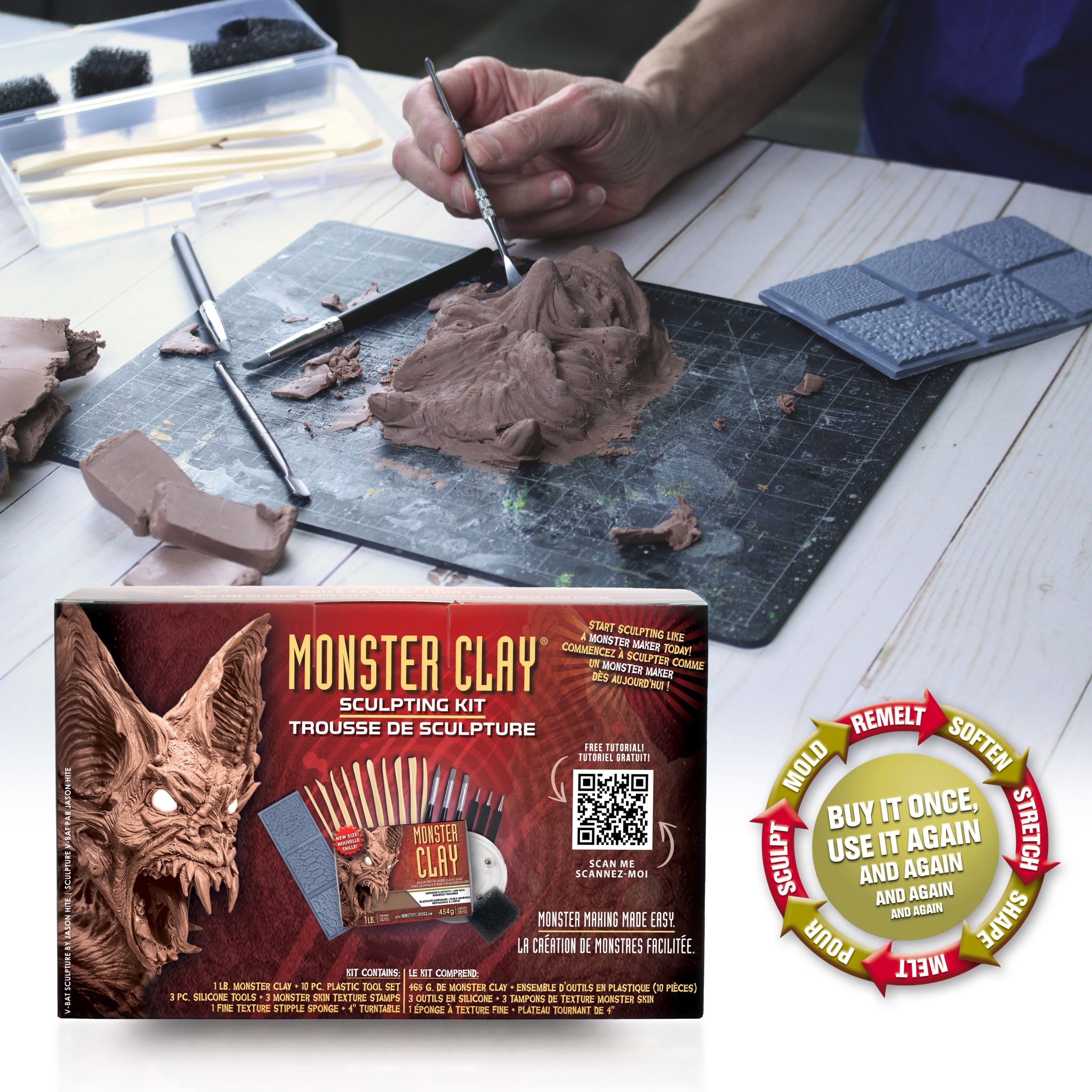 Monster Clay® Sculpting Kit - Image 4