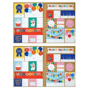 Happy Birthday Sticker Gift Tags, 30ct. by Celebrate It™