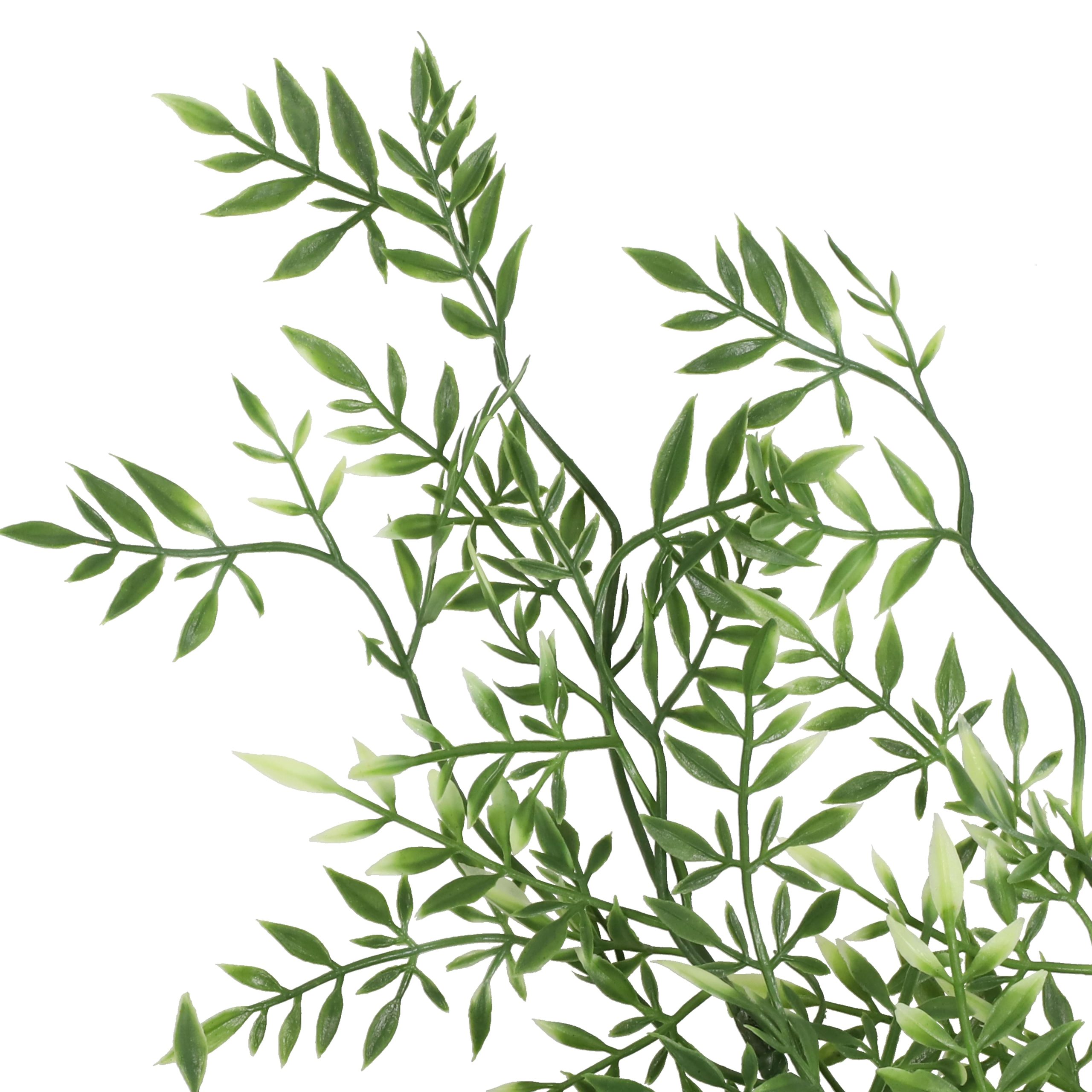 6ft. 2-Tone Green Mini Ficus Garland by Ashland® - Image 3