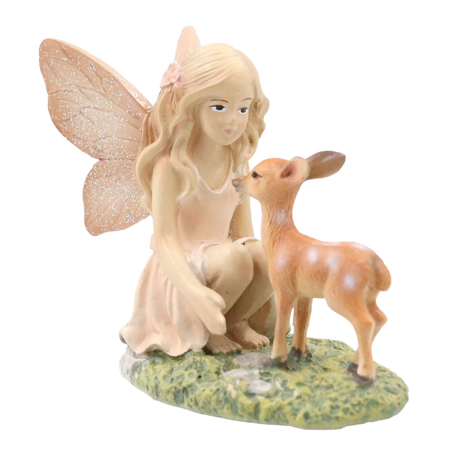 Mini Fairy with Deer Decoration by Ashland® - Image 3