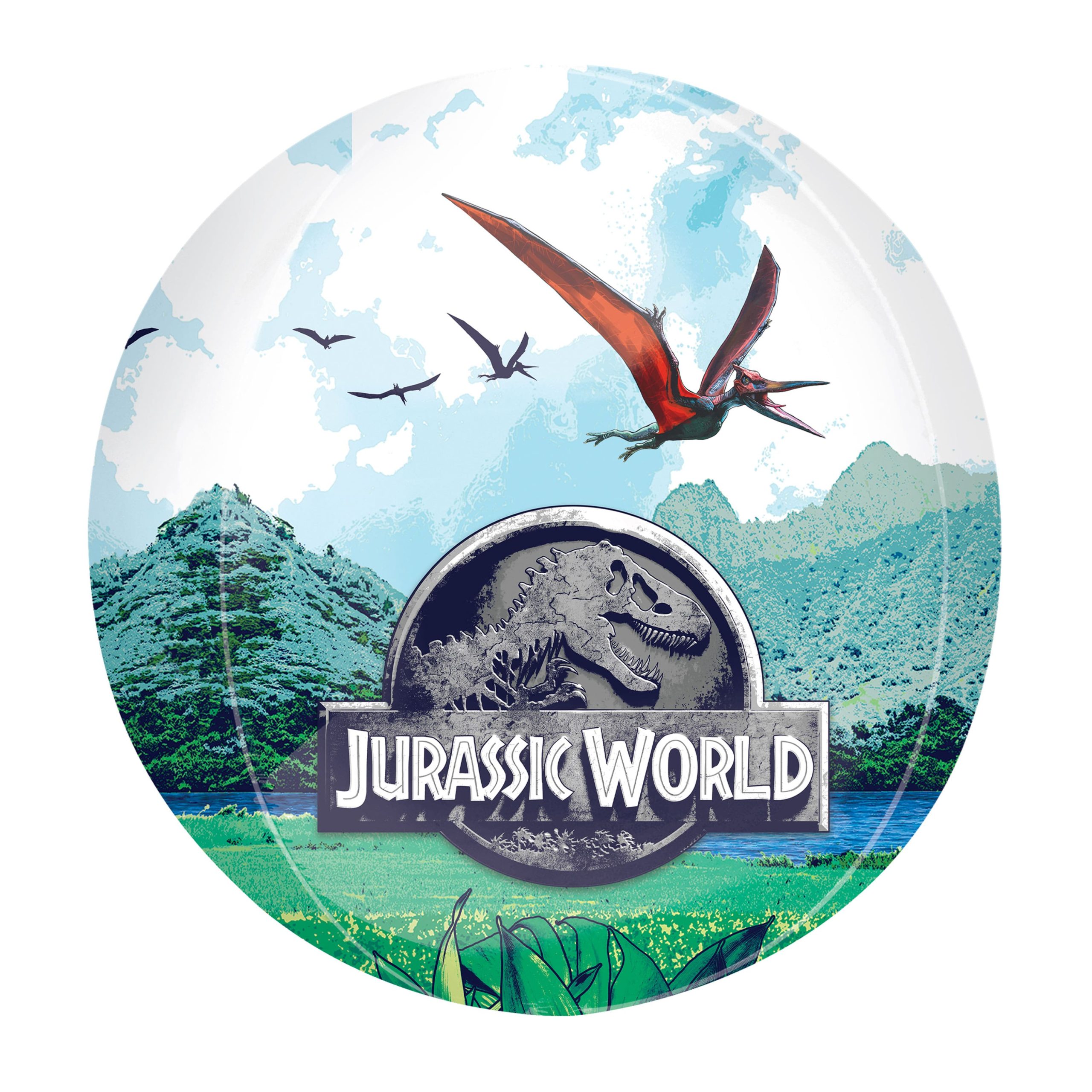 Orbz® 16" Jurassic World Foil Balloon - Image 2