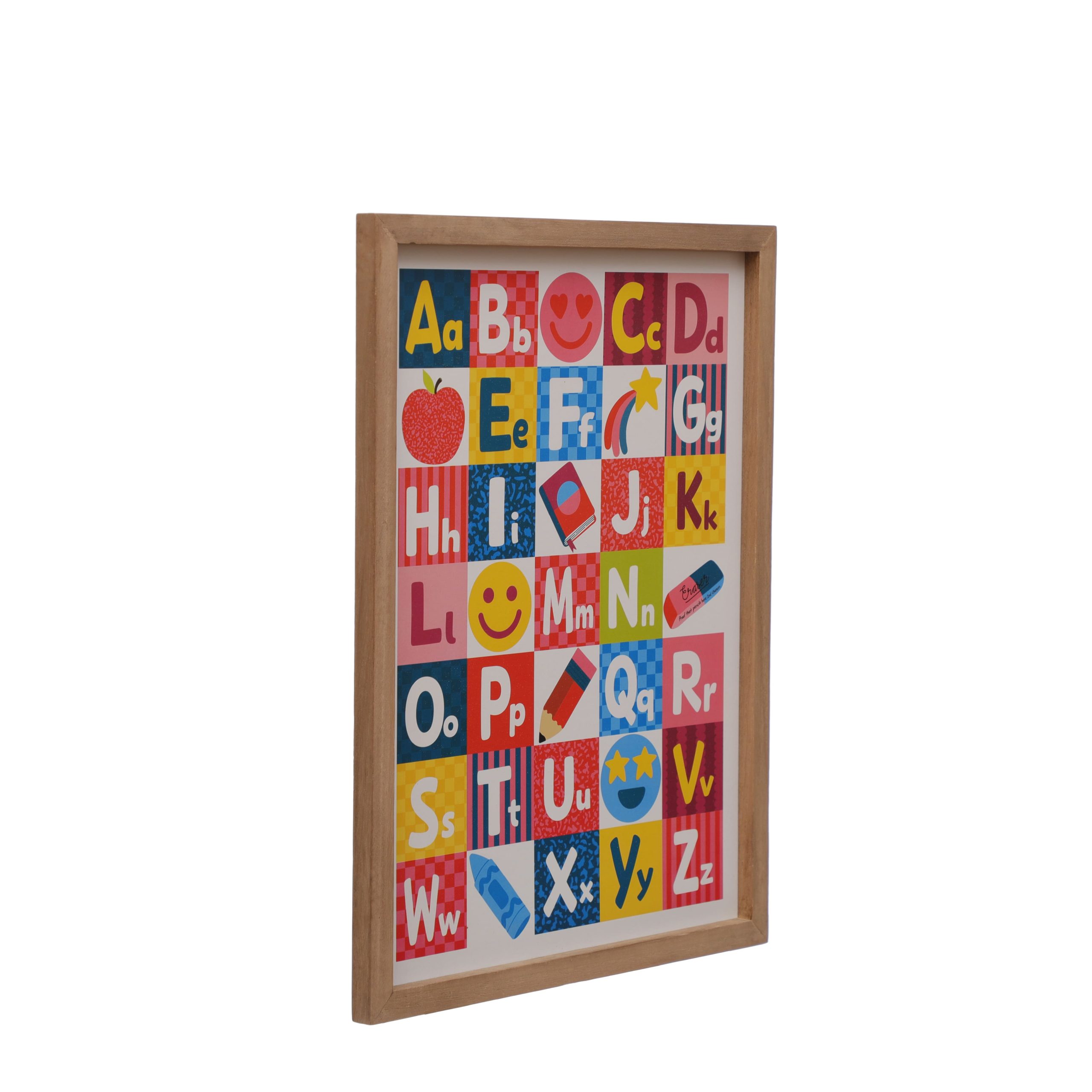 Class Rules! 12" x 16" Alphabet Wall Décor by B2C™ - Image 2