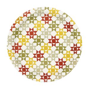 9" Thanksgiving Multicolor Print Paper Dinner Plates, 10ct. by Celebrate It™