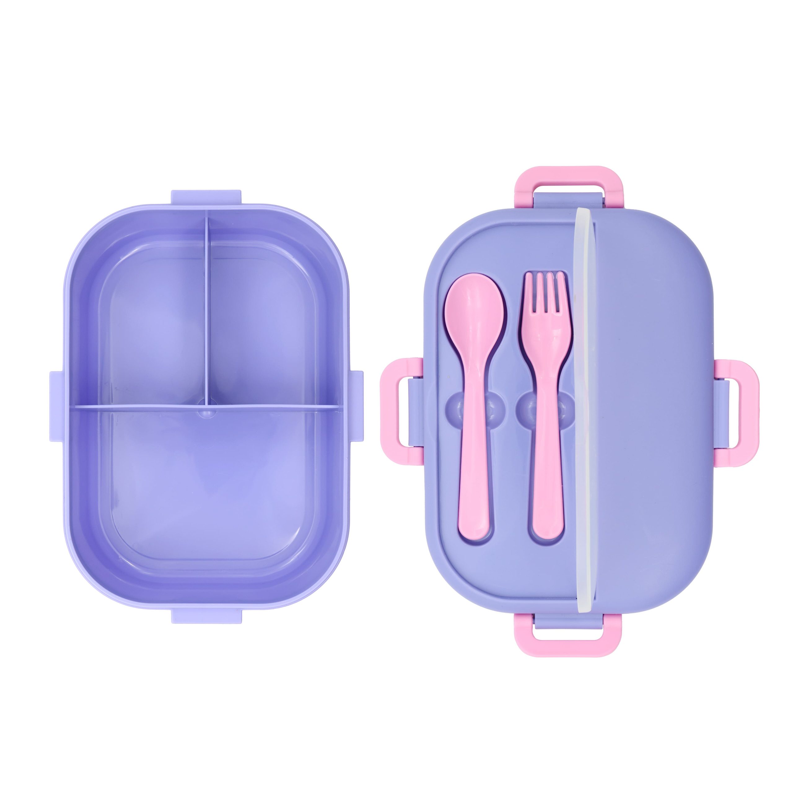 Class Rules! 3-Compartment Bento Box & Utensil Set by B2C™ - Image 2