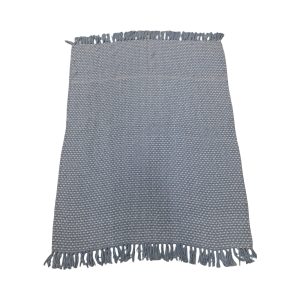 60" x 50" Blue Checkered Throw by Celebrate It™