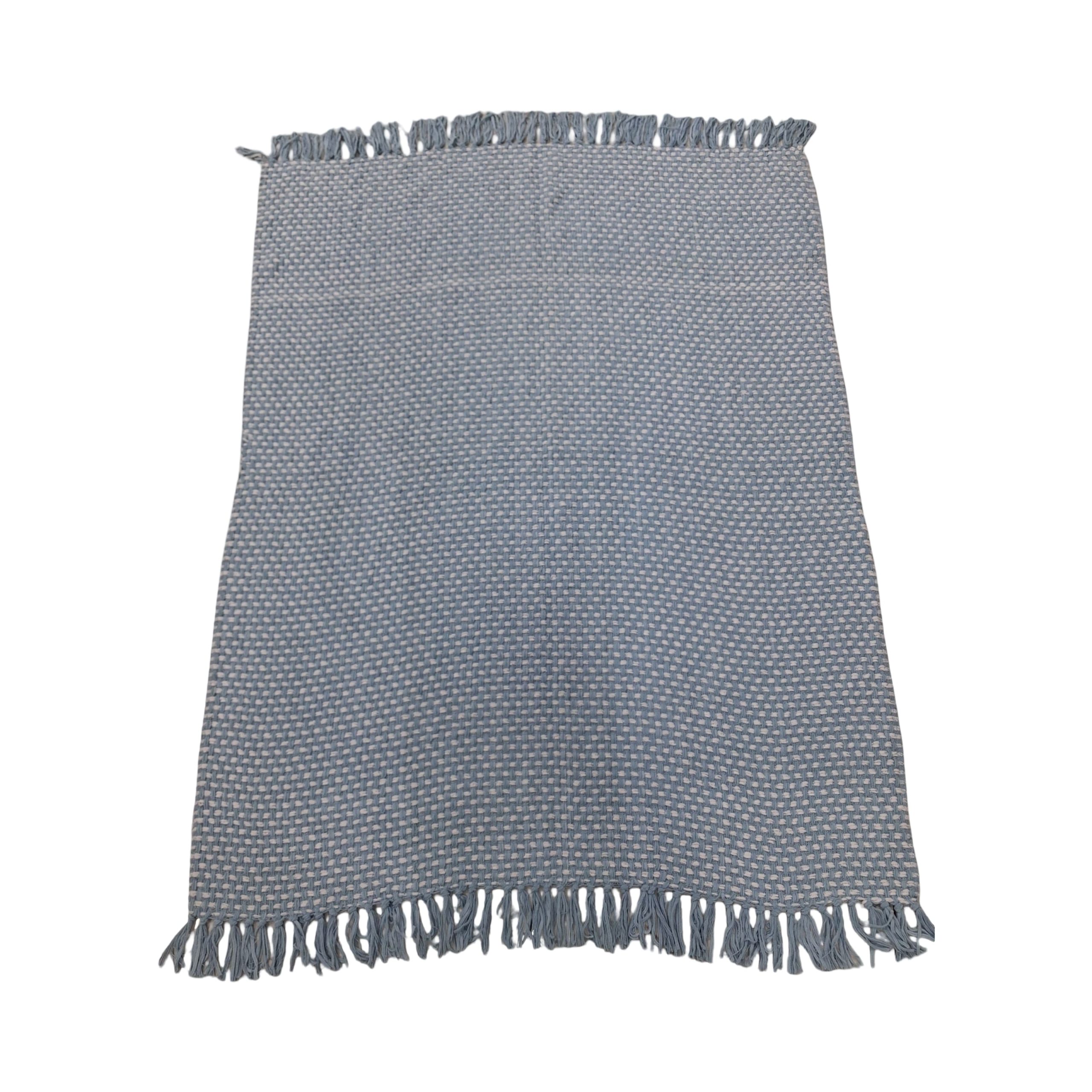 60" x 50" Blue Checkered Throw by Celebrate It™