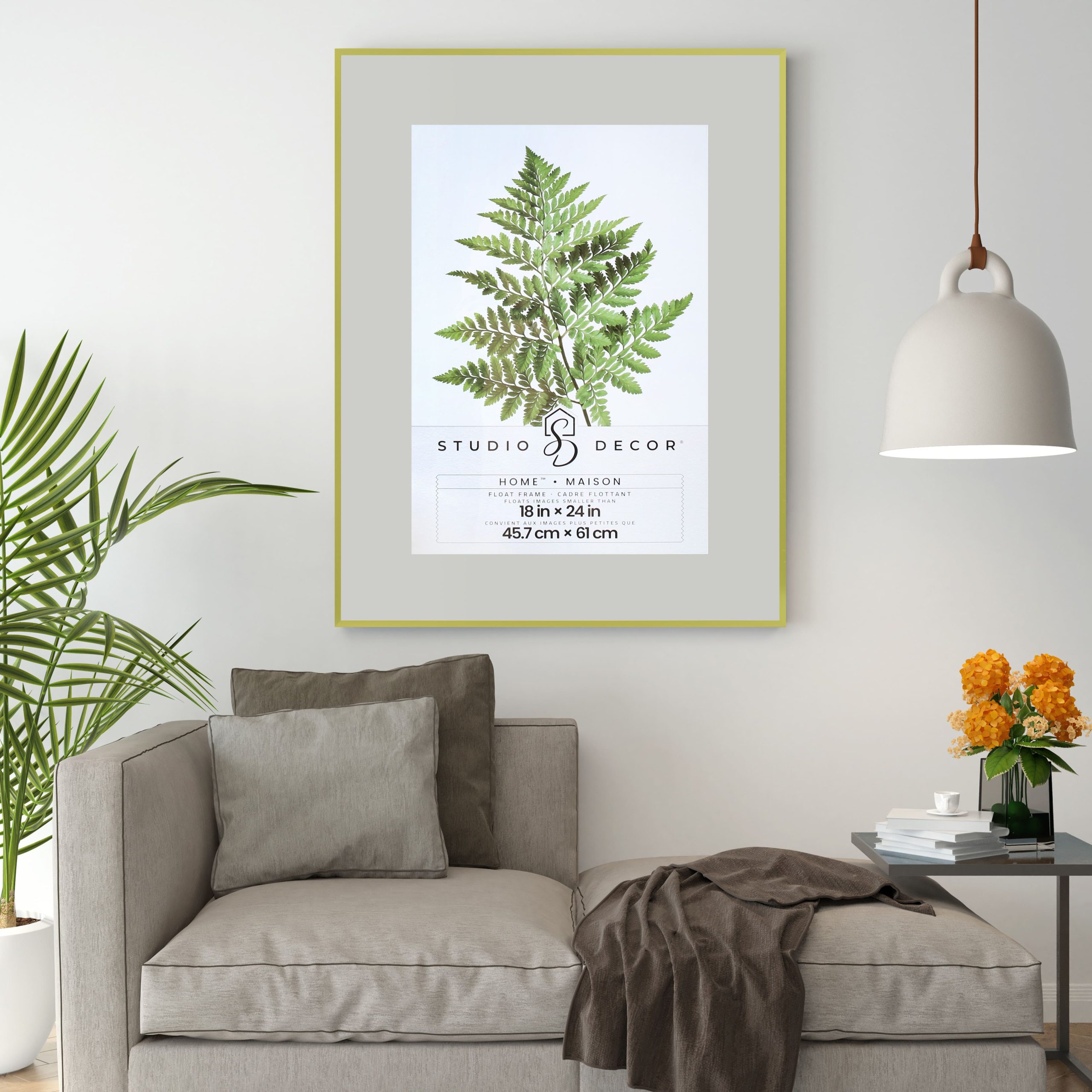 Home™ Gold Metal Float Frame by Studio Décor® - Image 4