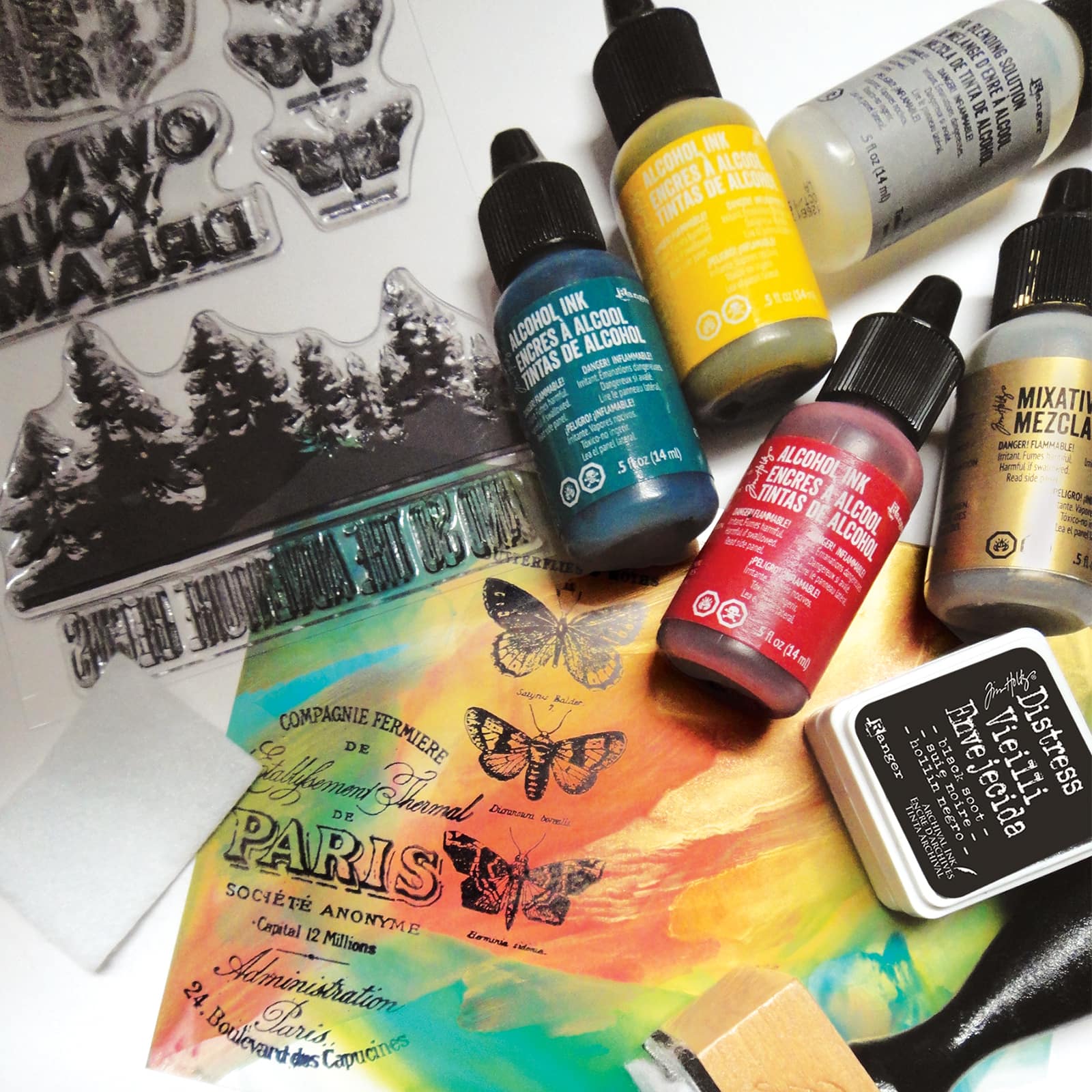 Tim Holtz® Alcohol Ink Kit - Image 3