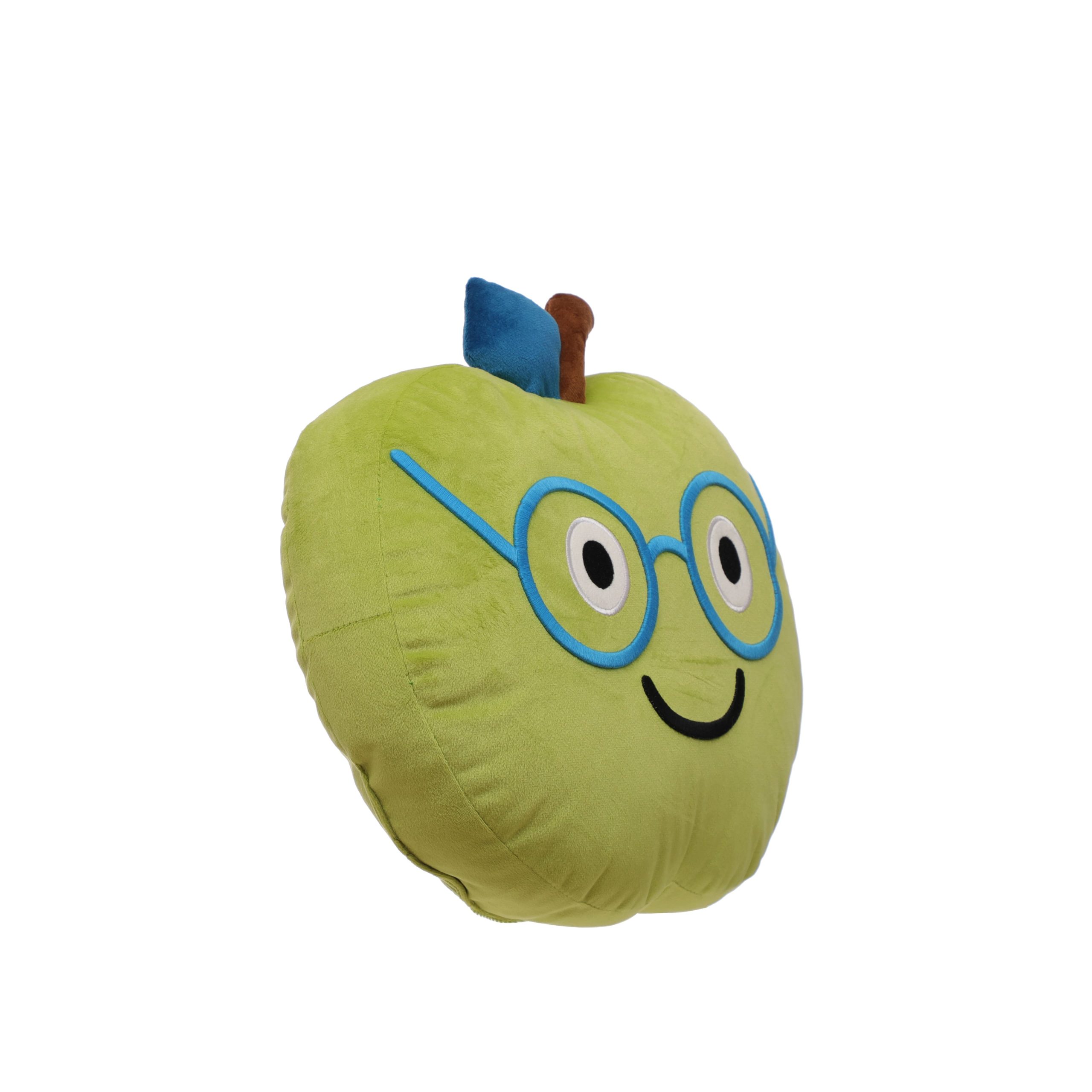 Class Rules! 13" x 14" Green Apple Pillow by B2C™ - Image 2