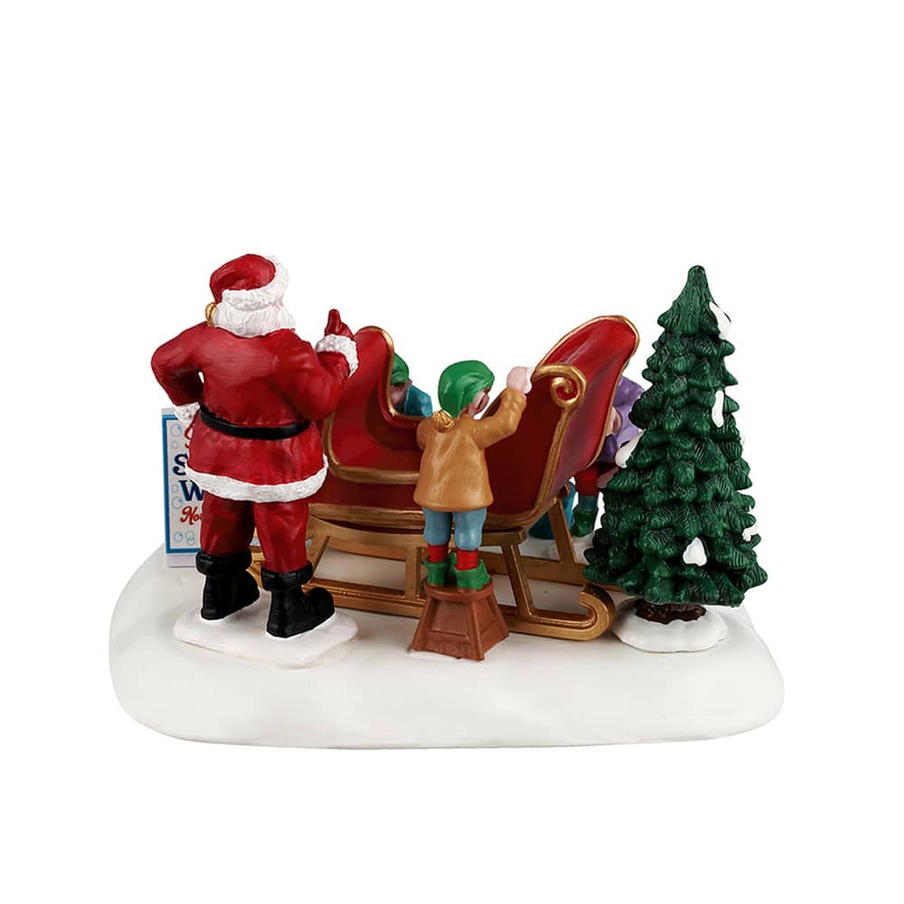 Lemax® Santa's Wonderland™ Santa's Sleigh Wash - Image 4
