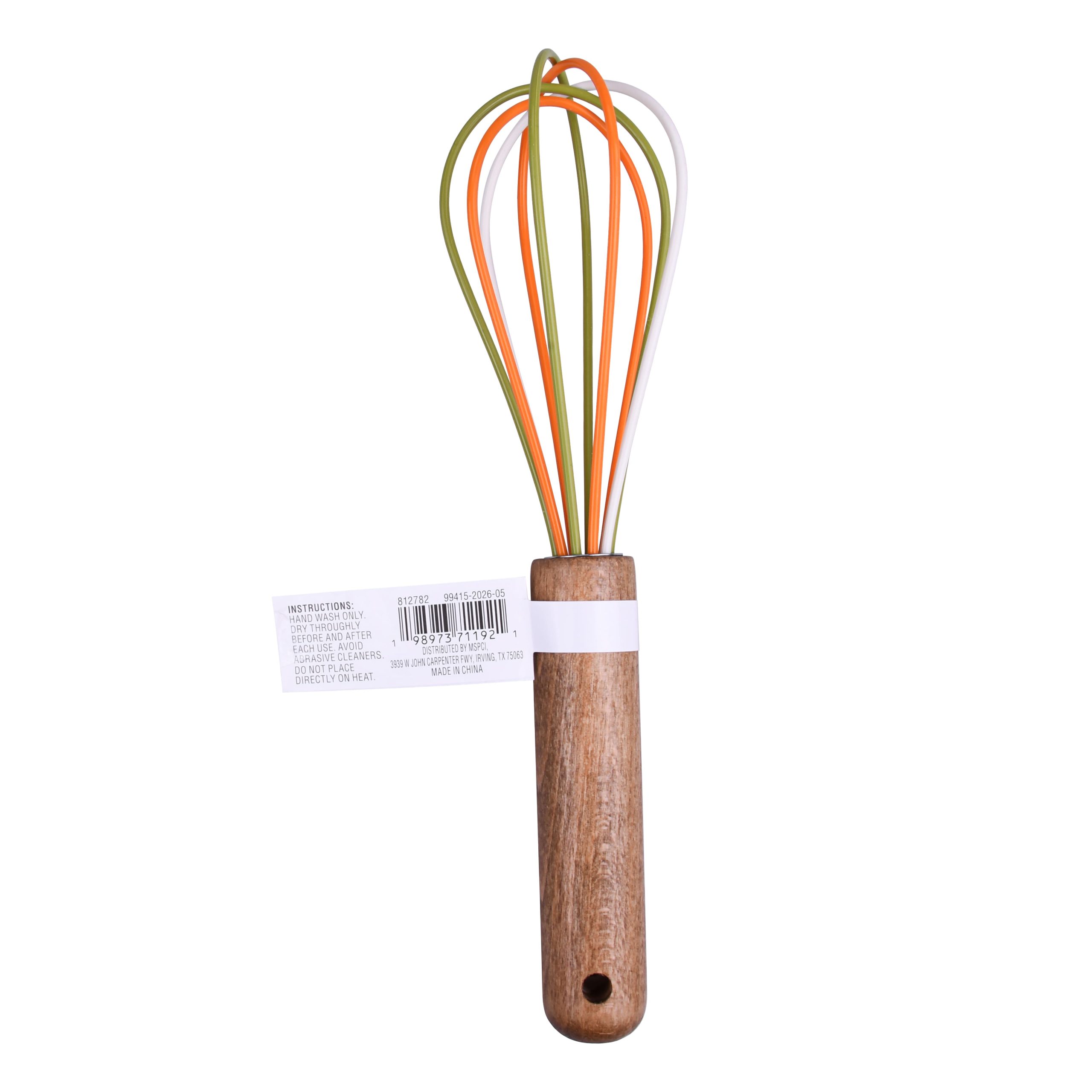Mini Green & Orange Whisk by Makery™ - Image 3