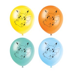 12" Pokémon™ Latex Balloons, 8ct.