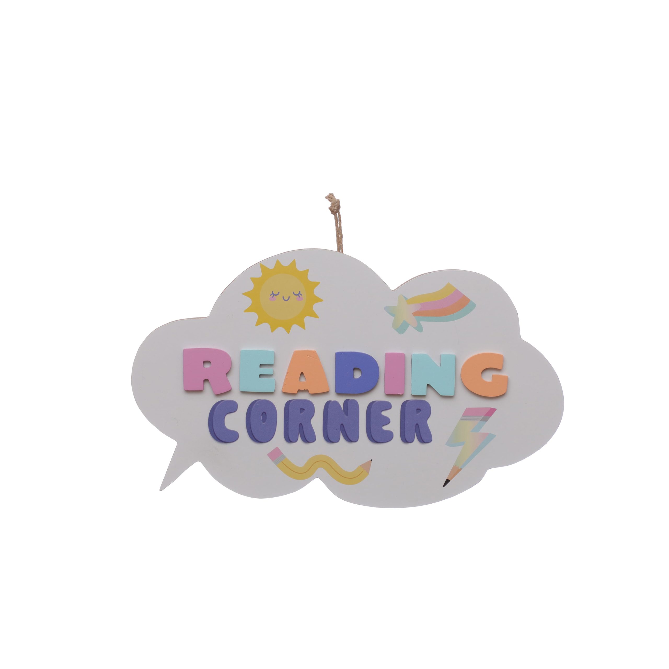 Class Rules! 11.75" Reading Corner Wall Décor by B2C™
