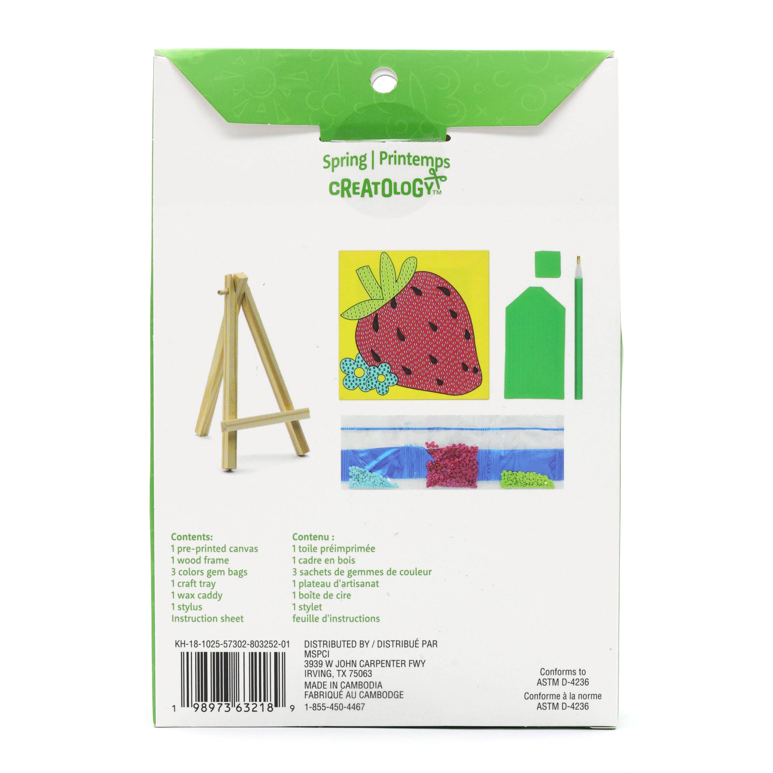 Spring Diamond Canvas Diamond Art Craft Kit by Creatology™ - Image 4
