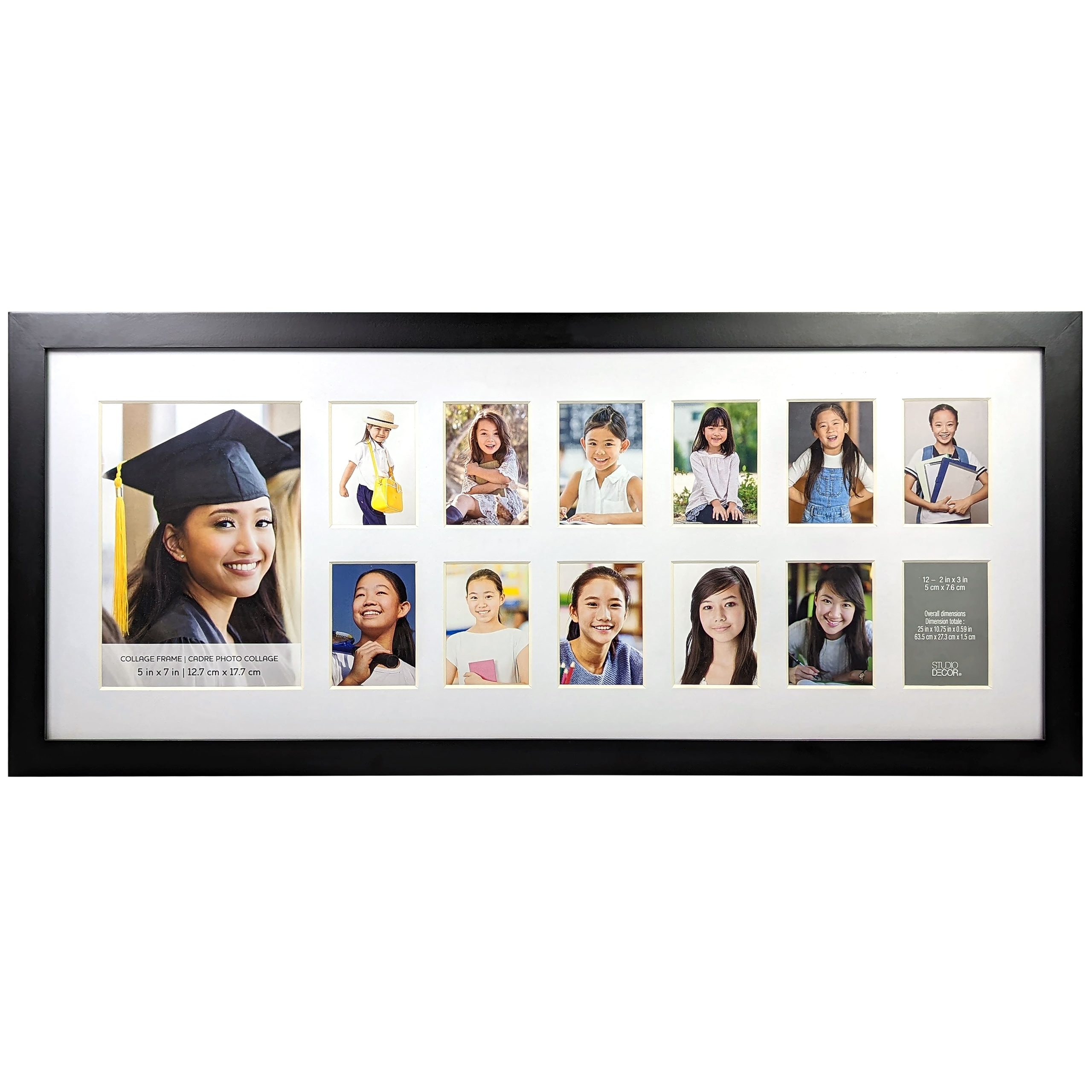 13 Opening Black Collage Frame by Studio Décor®