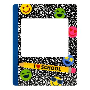 Class Rules! 19.75" x 15.5" Smiley & 100th Day Reversible Photo Frame by B2C™