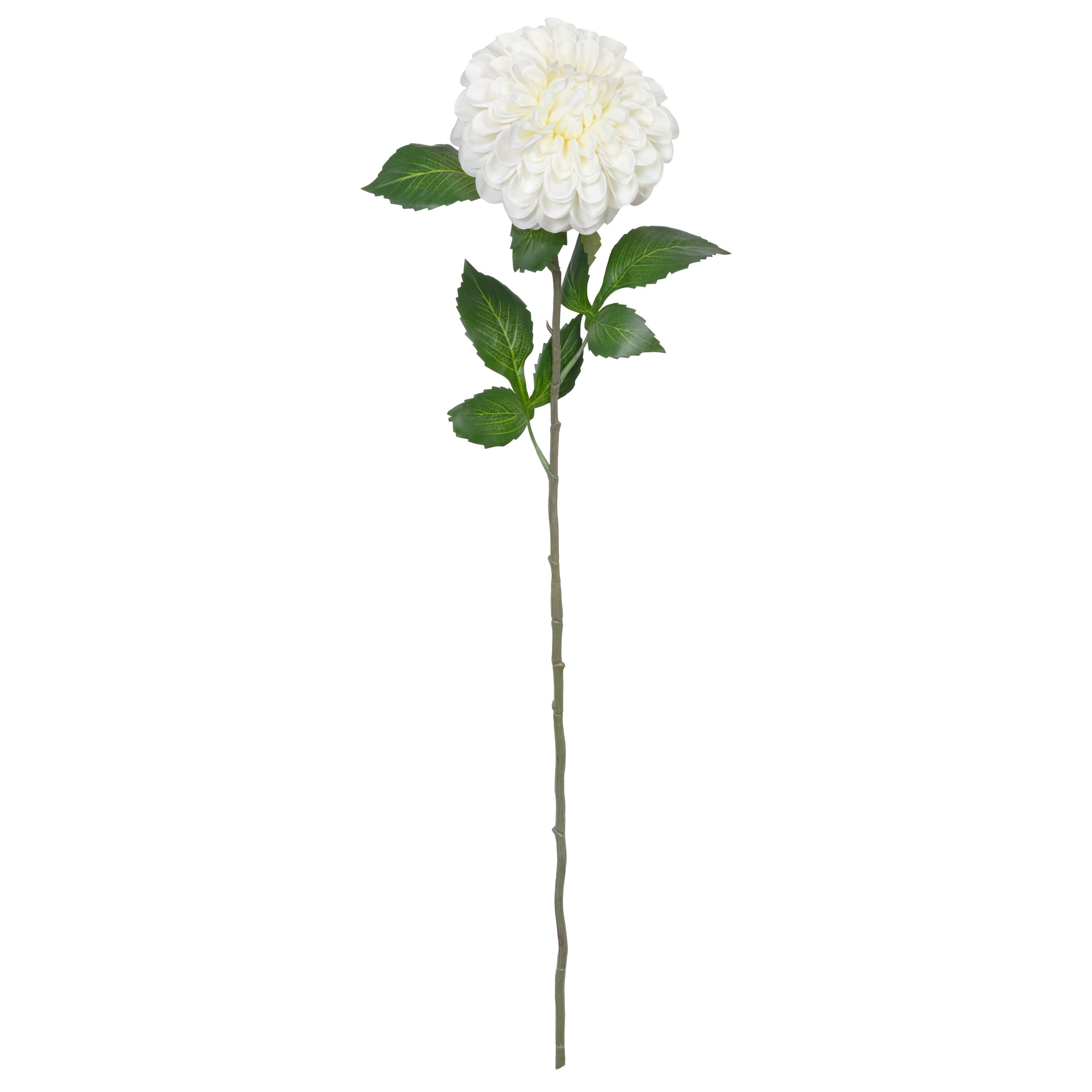 29.5" White Ball Dahlia Stem by Ashland®