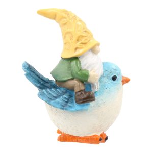 Mini Gnome Riding Bird by Ashland®