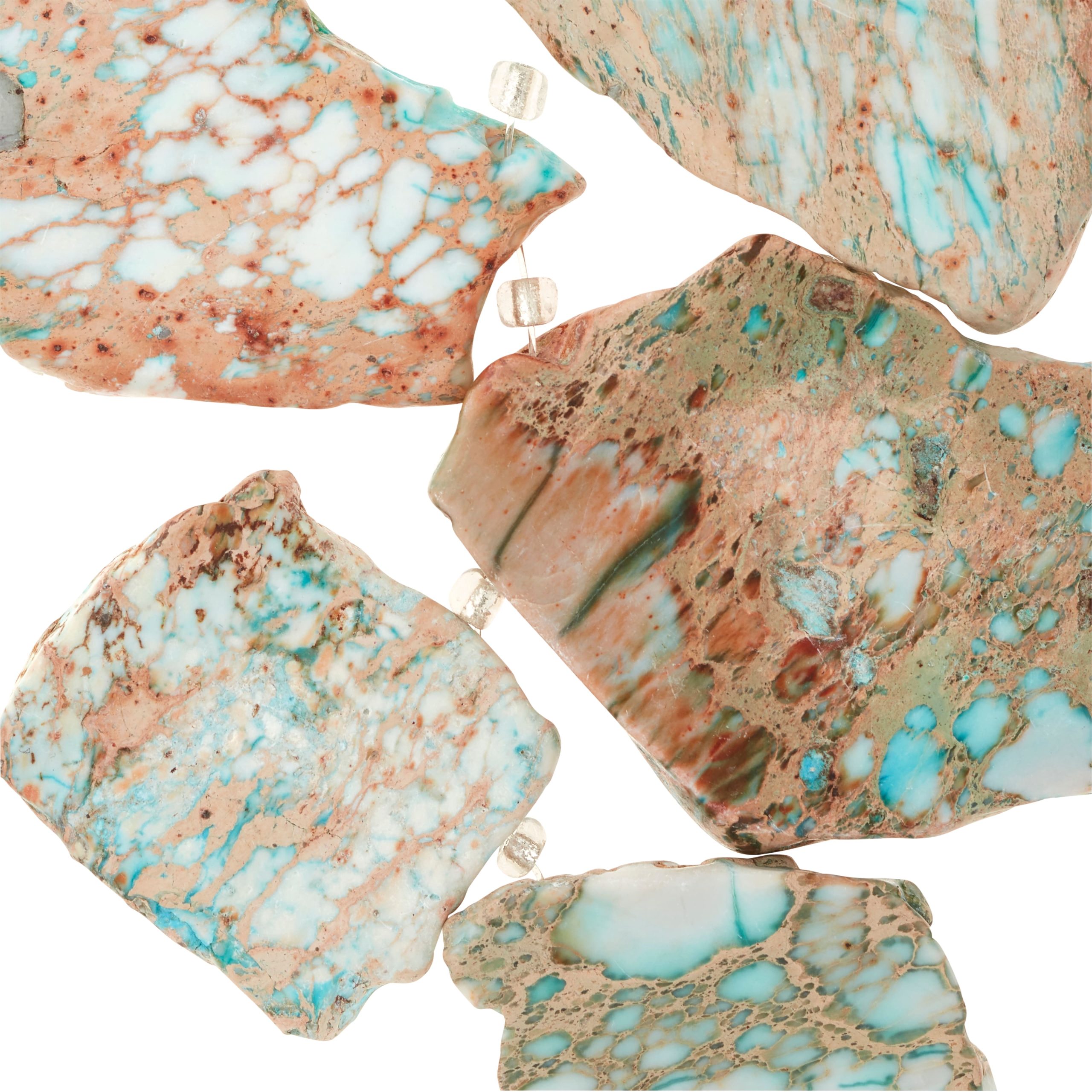 Green Imperial Jasper Nugget Beads by Bead Landing™