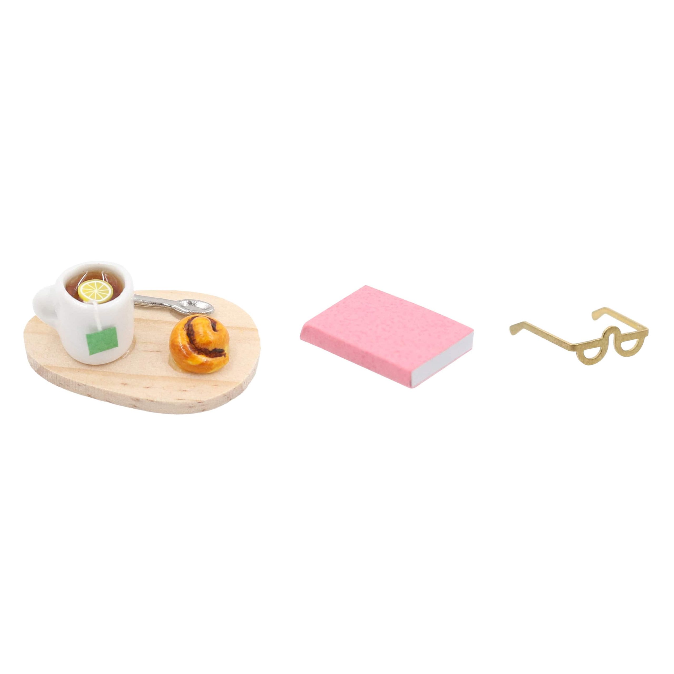 Mini Tea & Book Decoration Set by Ashland® - Image 3