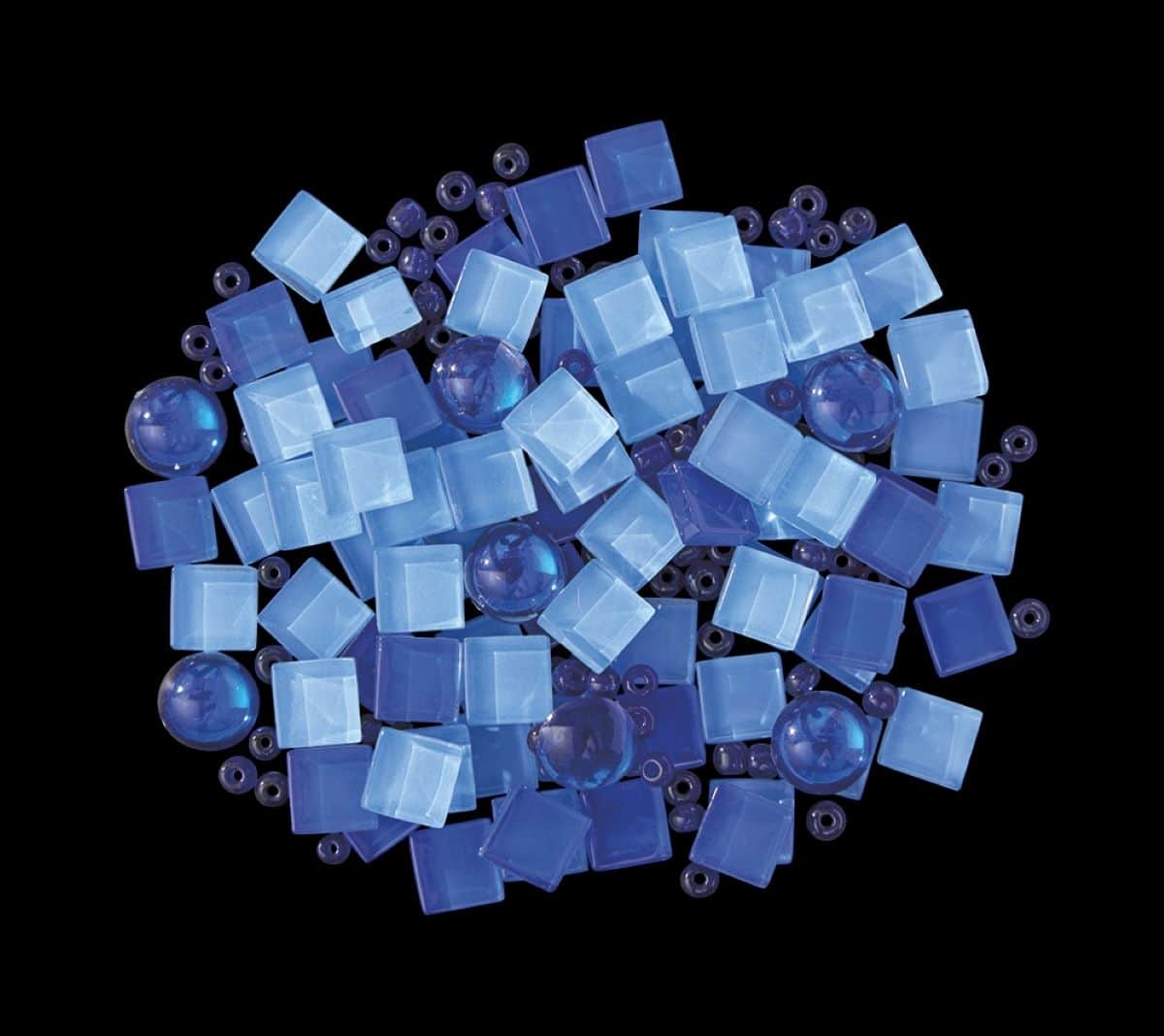 Blue Mosaic Vase Kit by Make Market® - Image 4