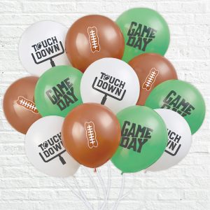 Football Latex Balloons, 12ct. by Celebrate It™