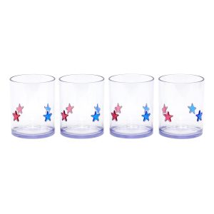13.5oz. Red, White & Blue Stars Tumblers, 4ct. by Celebrate It™