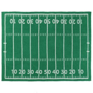 50" x 60" Green Football Field Blanket by Celebrate It™