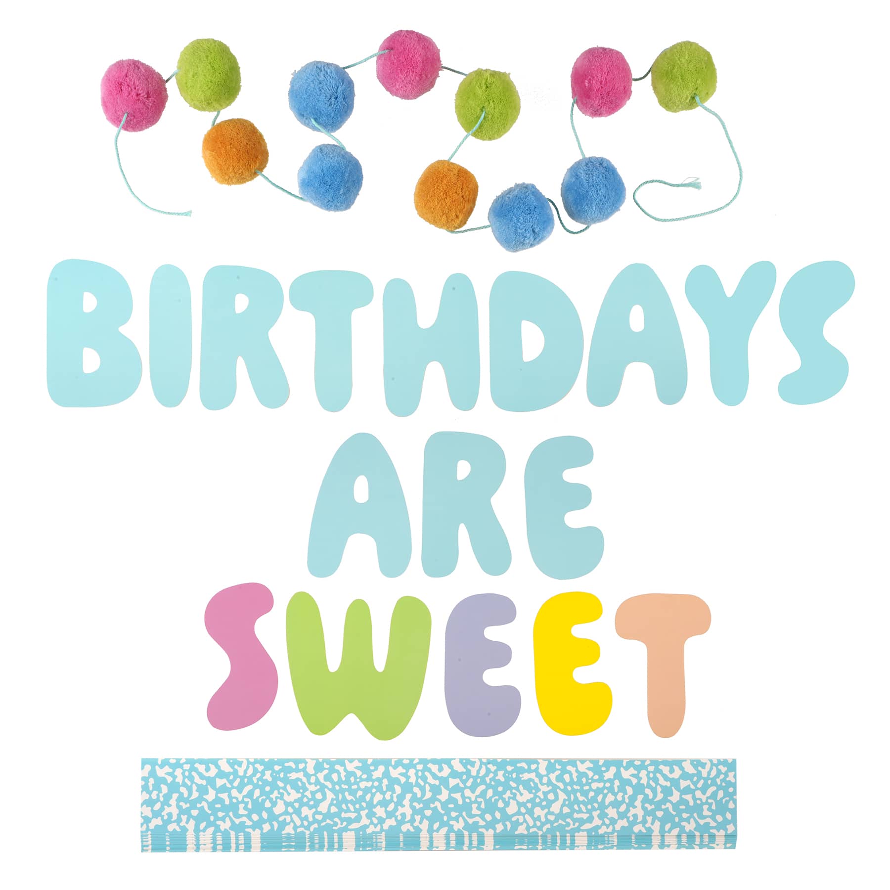 Class Rules! Birthday Bulletin Board Kit by B2C™ - Image 2