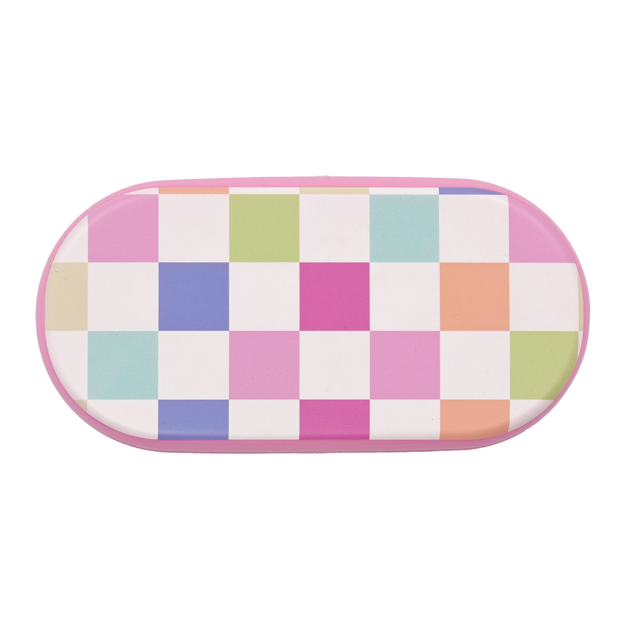 Class Rules! Shimmer Check Stacked Bento Box Set by B2C™ - Image 3