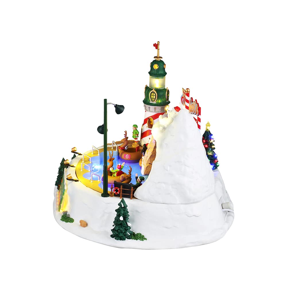 Lemax® Santa's Wonderland™ Dasher's Bumper Boats - Image 3