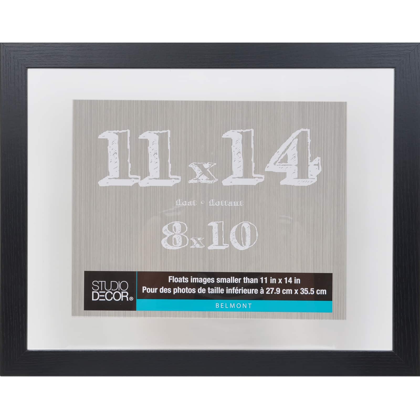 Black Belmont Float Frame by Studio Décor®