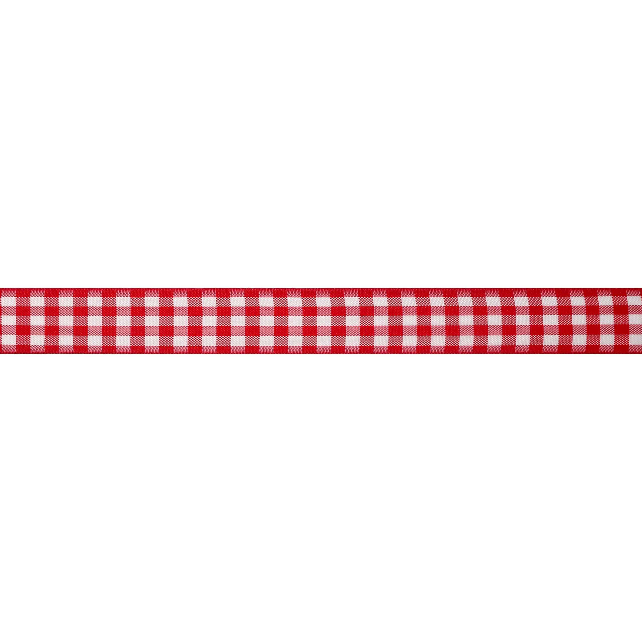 7/8'' x 5yd. Gingham Ribbon by Celebrate It® - Image 3