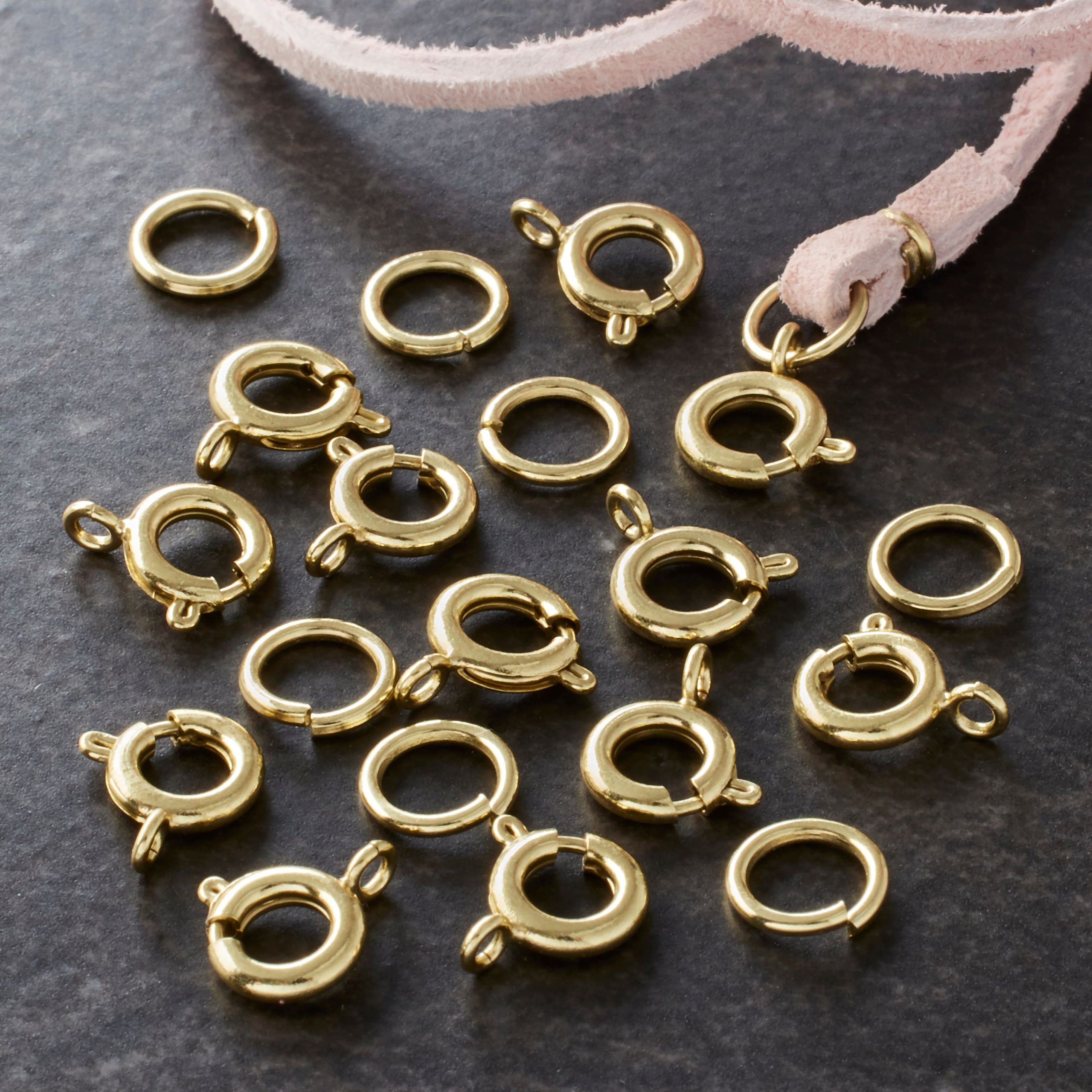 7mm Spring Ring Clasps, 36ct. by Bead Landing™ - Image 2