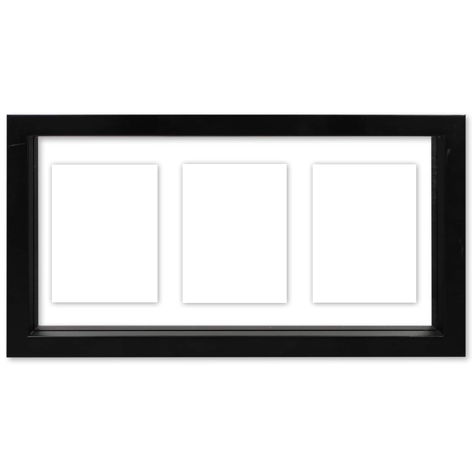 Expressions™ 6" x 12" Black Float Frame by Studio Décor® - Image 4