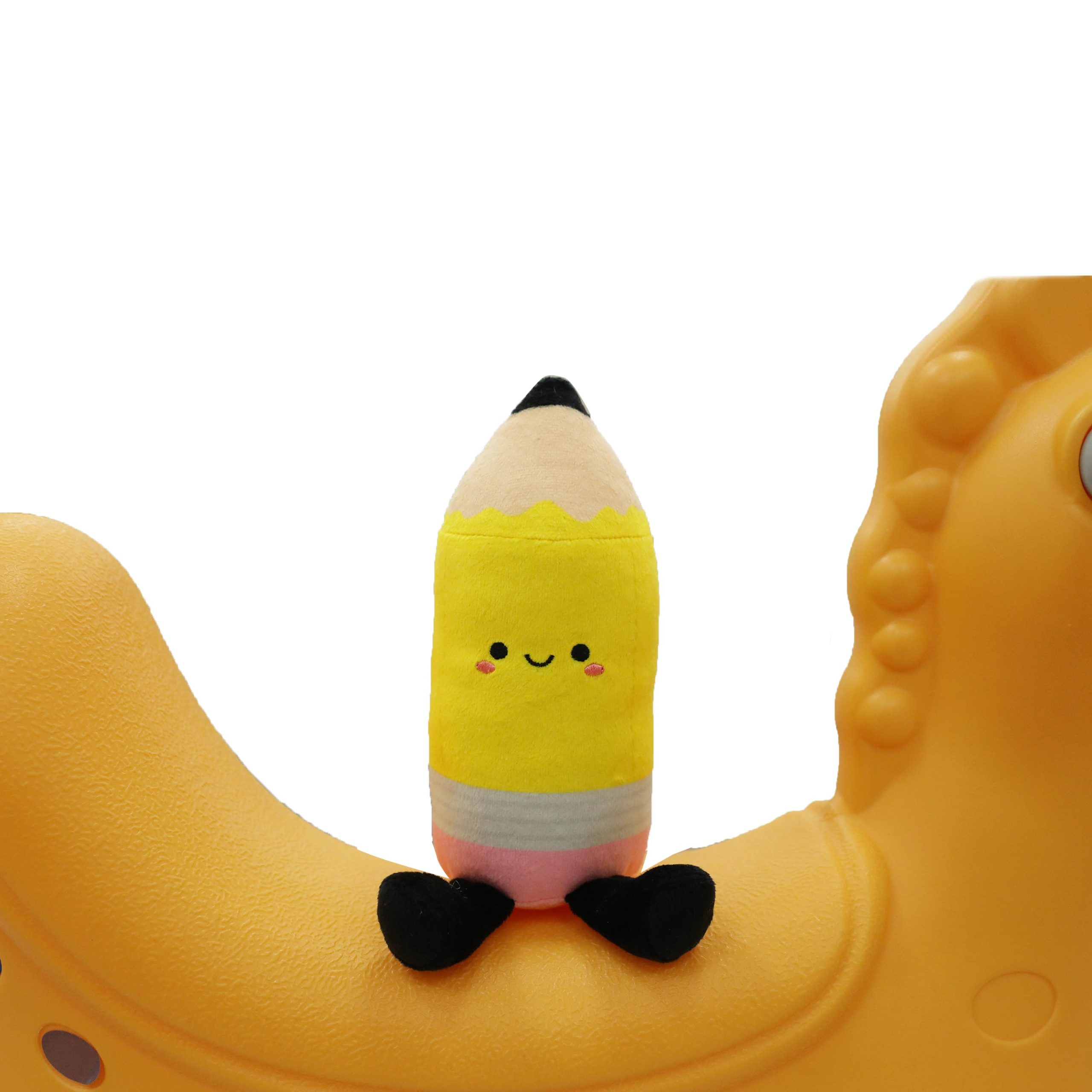 Treasure Box 6" Yellow Pencil Plush by Creatology™ - Image 3