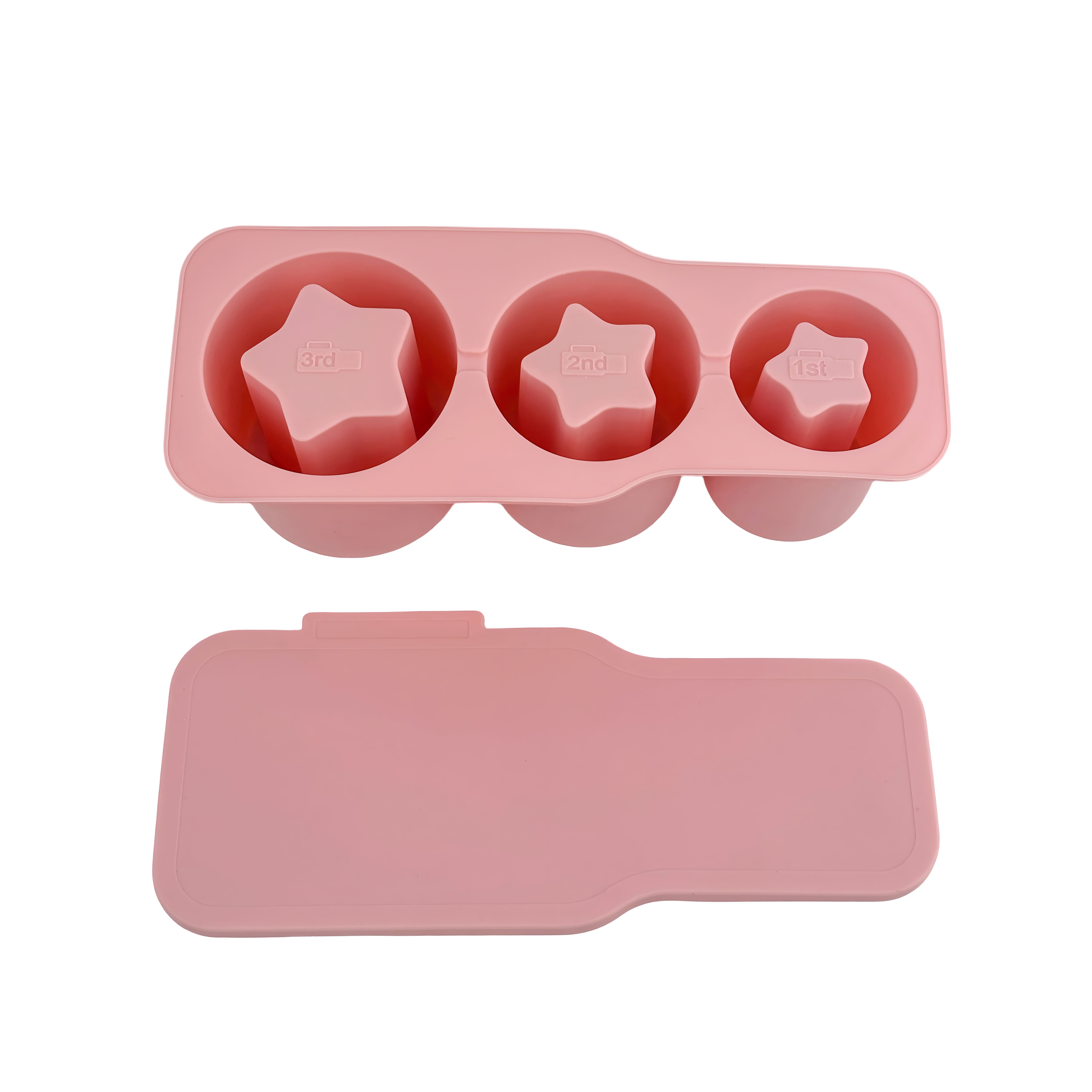 Light Pink Star Ice Mold by Ashland®