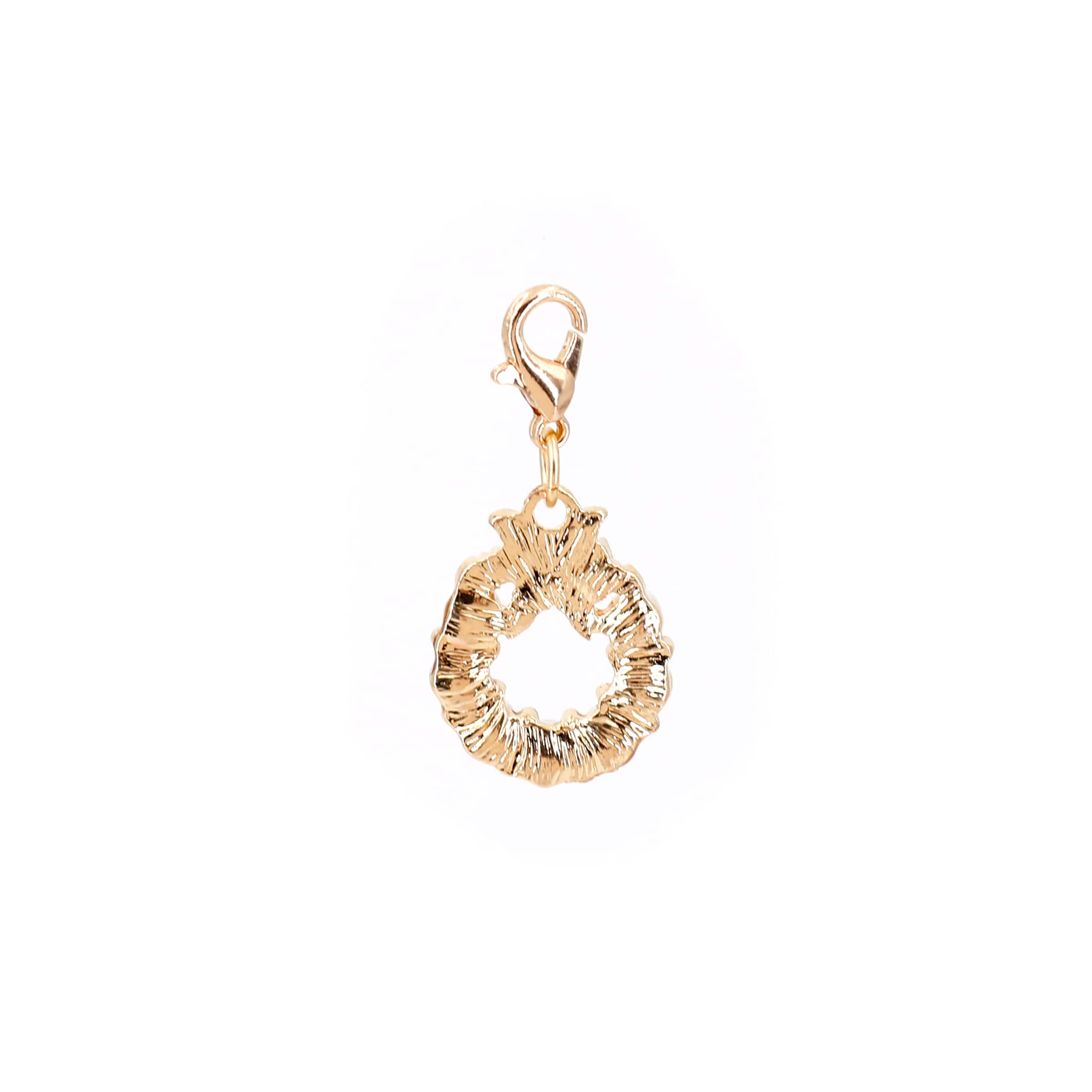 Crystal & Pearl Christmas Wreath Charm by Bead Landing™ - Image 3