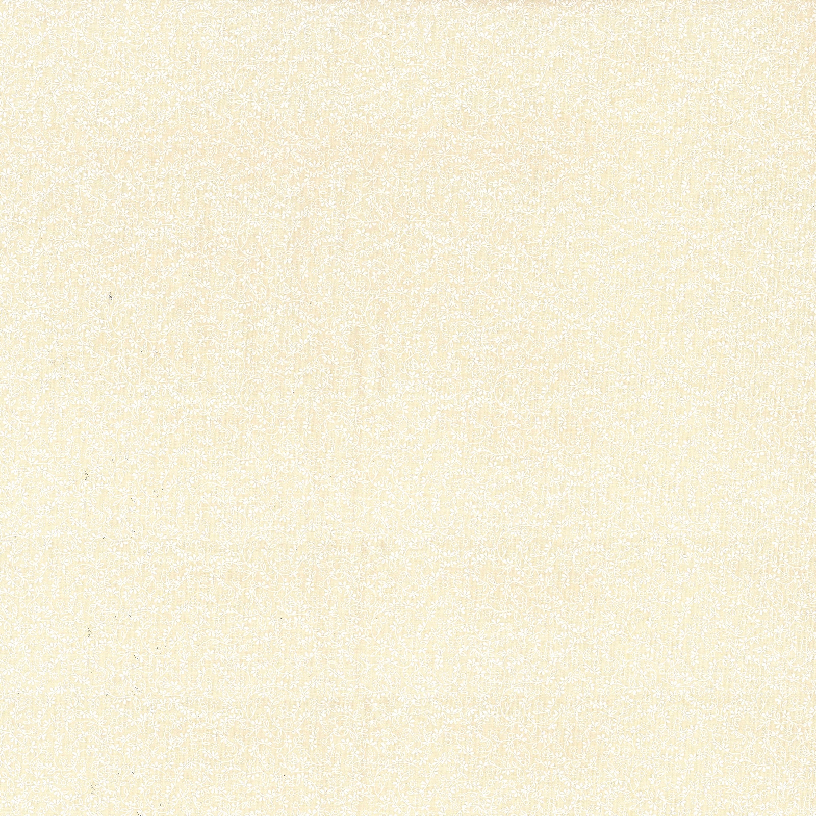 Fabric Traditions Tan Ditsy Floral Cotton Fabric - Image 2