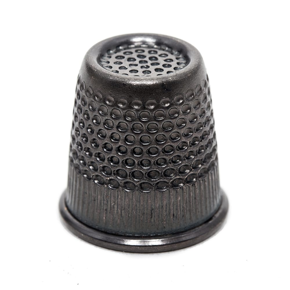 Gold Notion Medium Black Thimble by Loops & Threads®