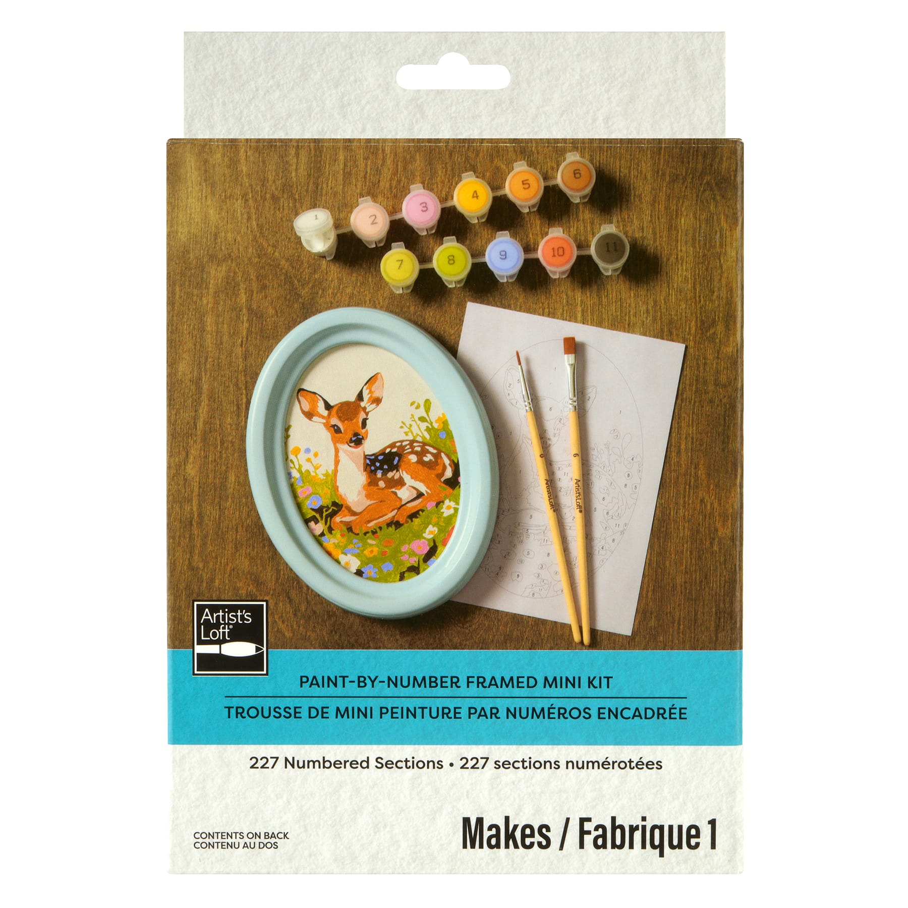 Deer Paint-by-Number Framed Mini Kit by Artist's Loft®