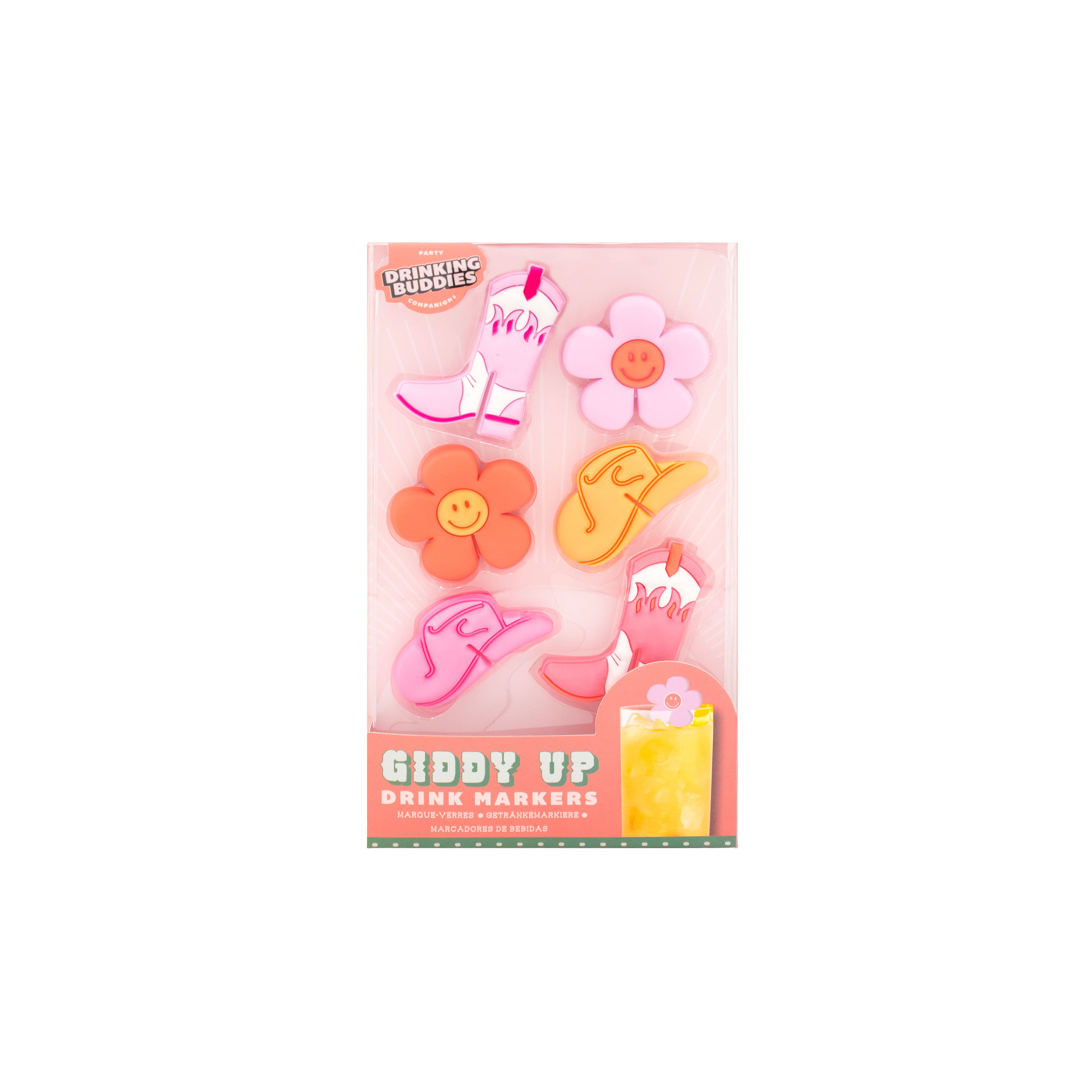 Giddy Up Rodeo Drink Markers, 6ct.