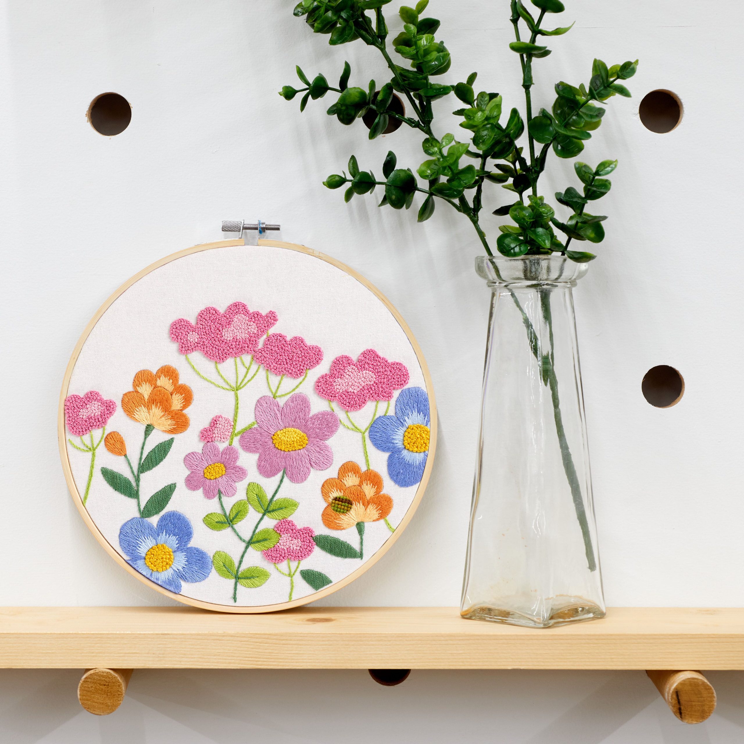 6" Garden Fresh Embroidery Kit by Loops & Threads® - Image 3