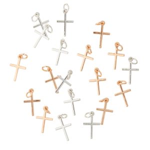 Metal Cross Charm Set by Bead Landing™