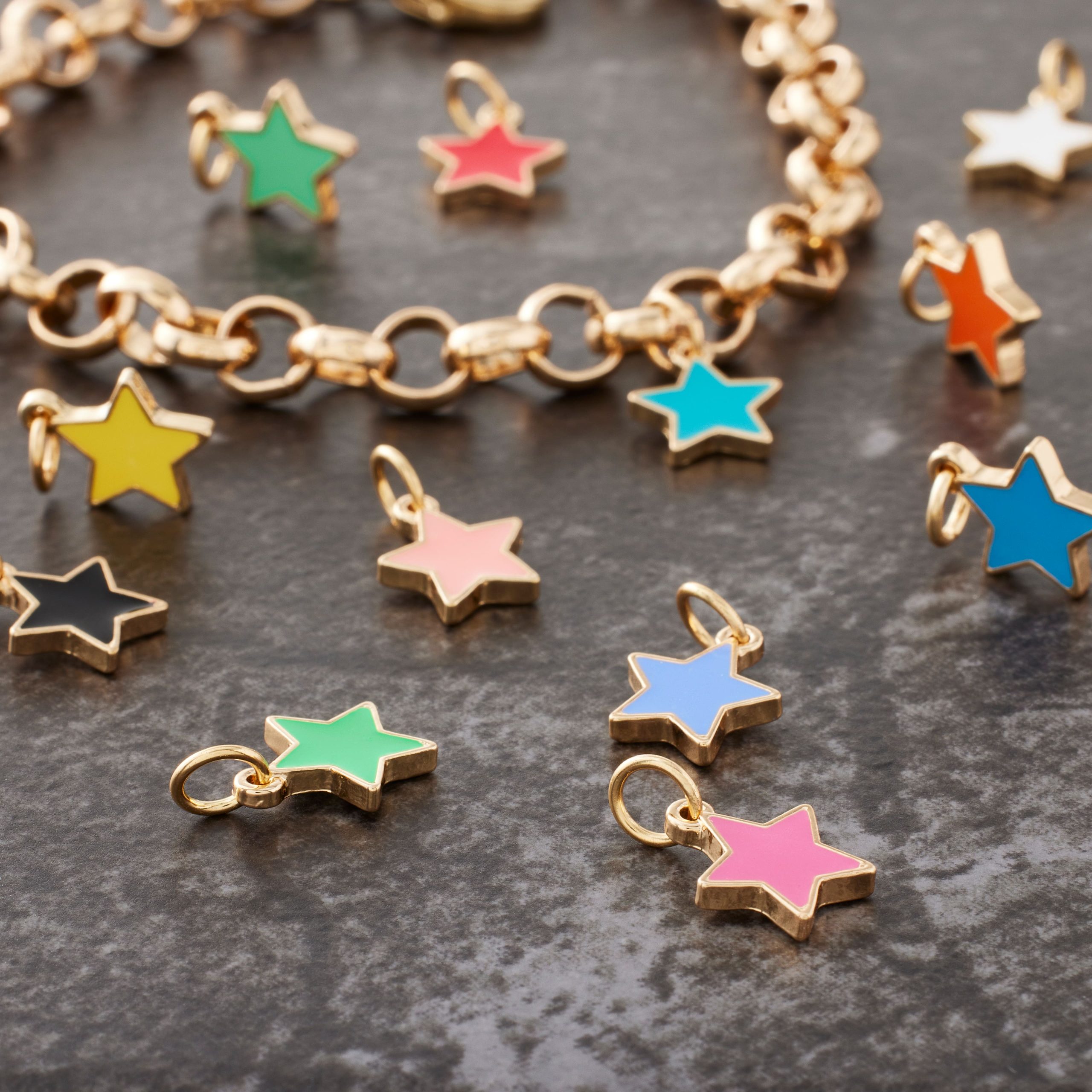 Enamel Stars Charm Mix by Bead Landing™ - Image 2