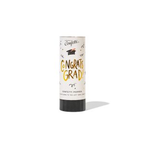 Emergency Confetti Congrats Grad Confetti Popper