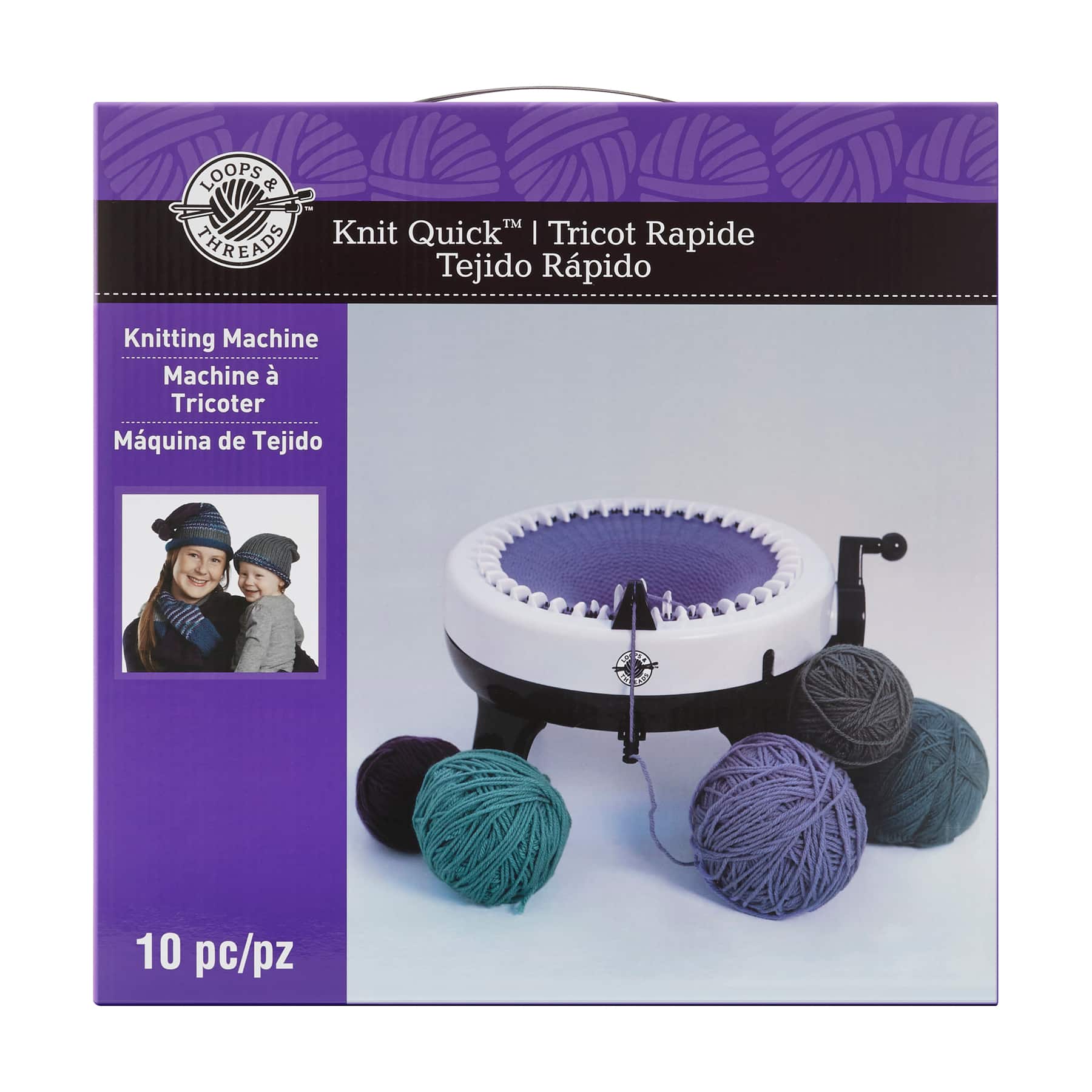 Knit Quick™ Knitting Machine by Loops & Threads™ - Image 3