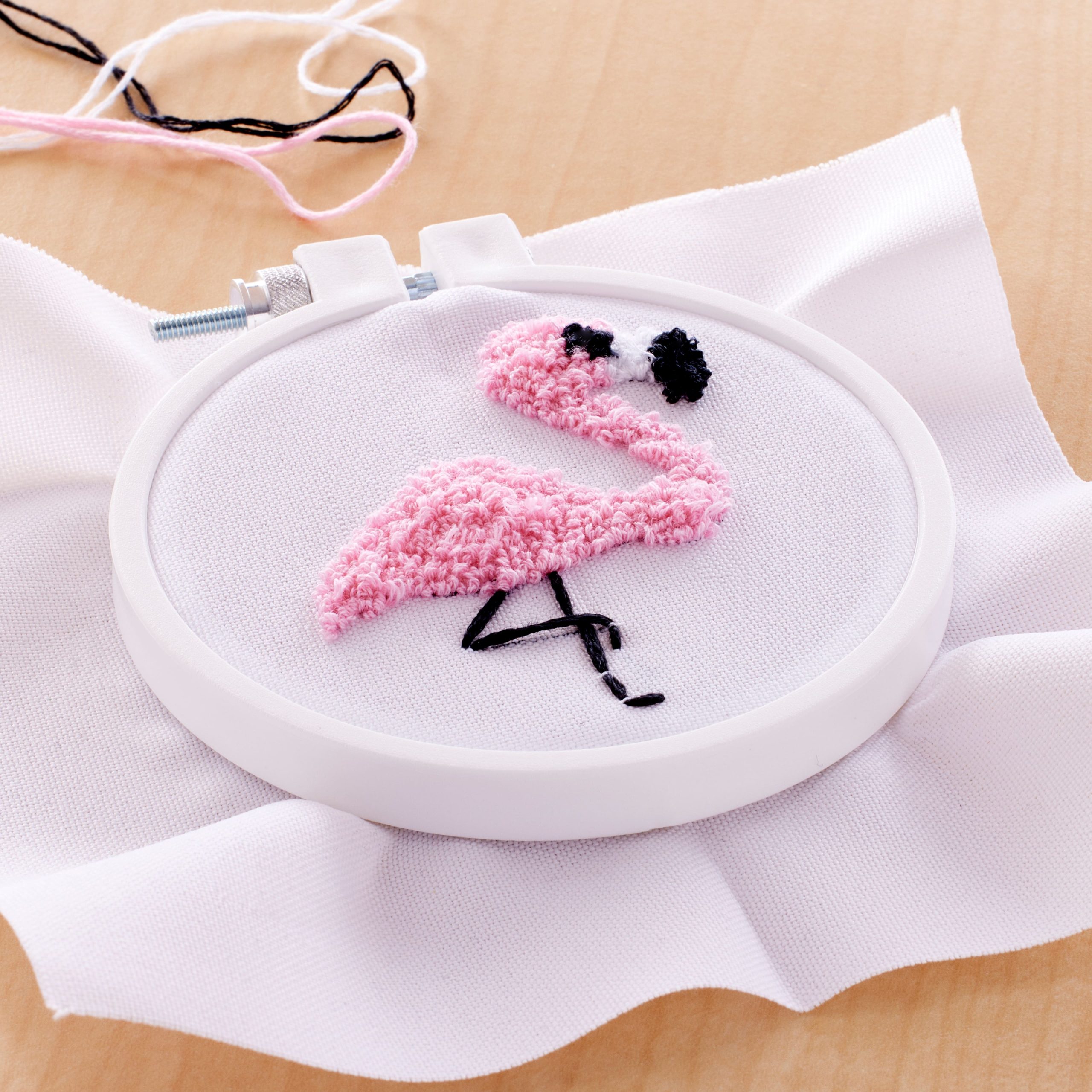 Flamingo Punch Needle Kit by Loops & Threads™ - Image 2