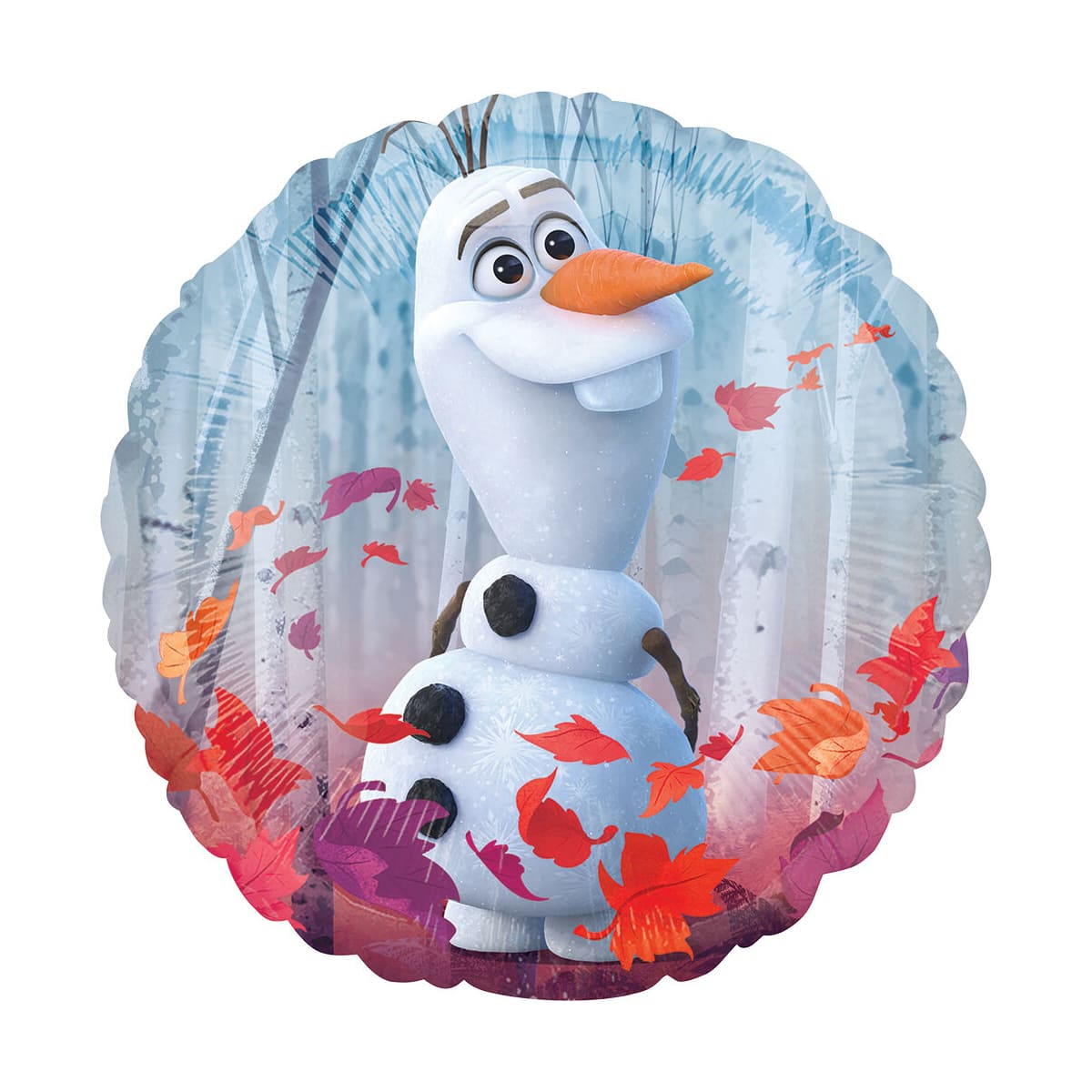18" Frozen 2 Ana & Elsa Double-Sided Foil Balloon - Image 3