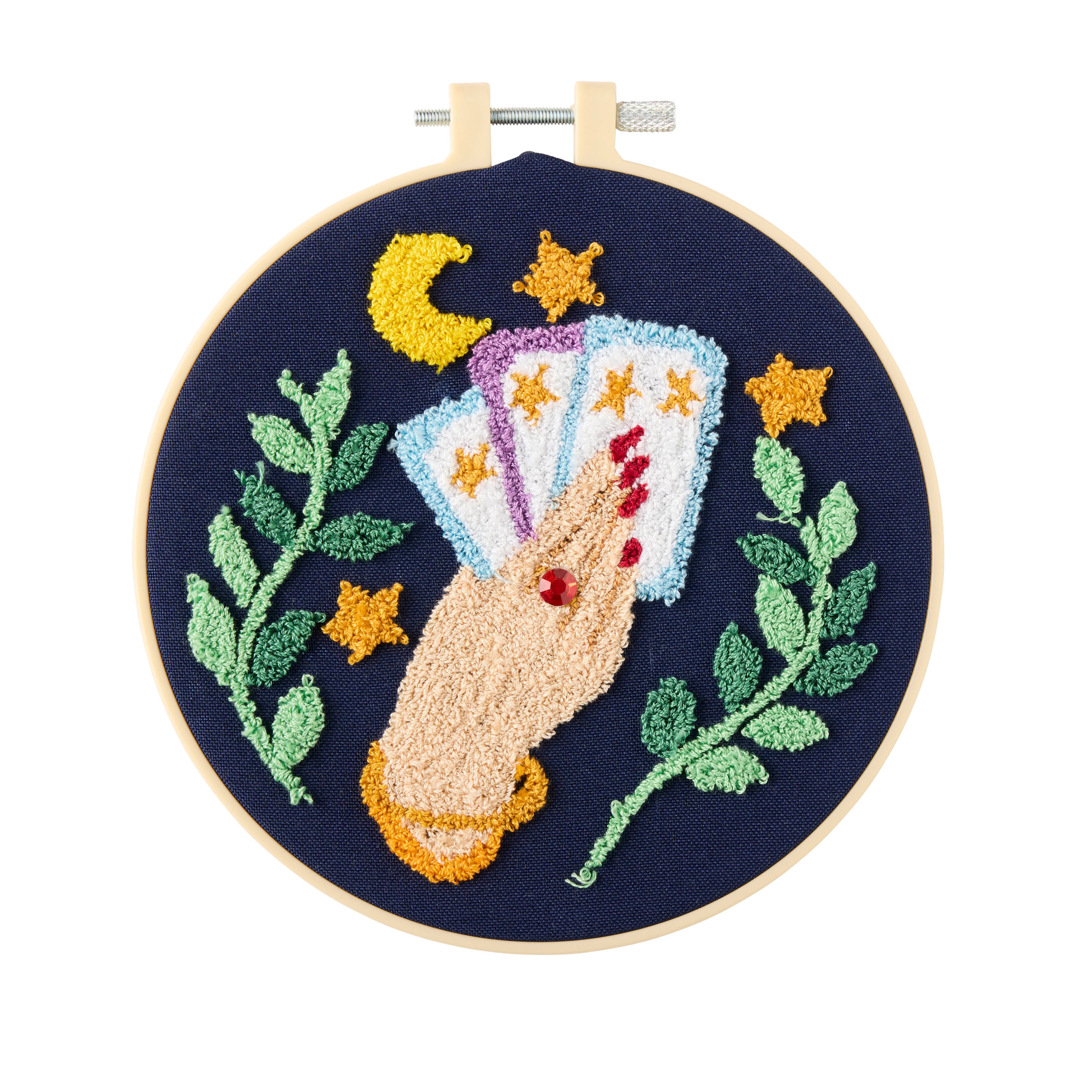 6" Tarot Cards Halloween Punch Needle Kit by Loops & Threads®